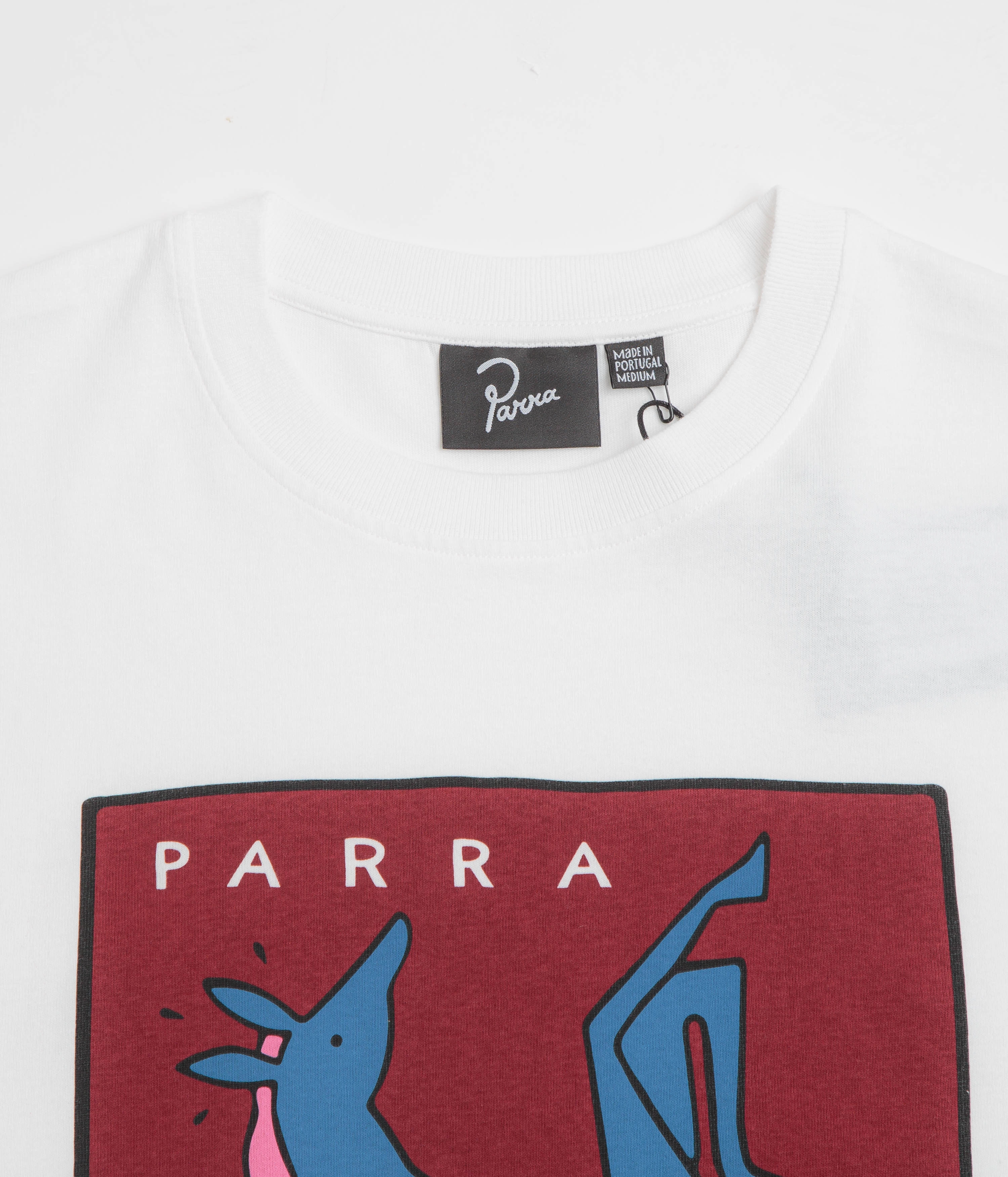 Light Trend light layering by Parra Vertical Horse T-Shirt - White