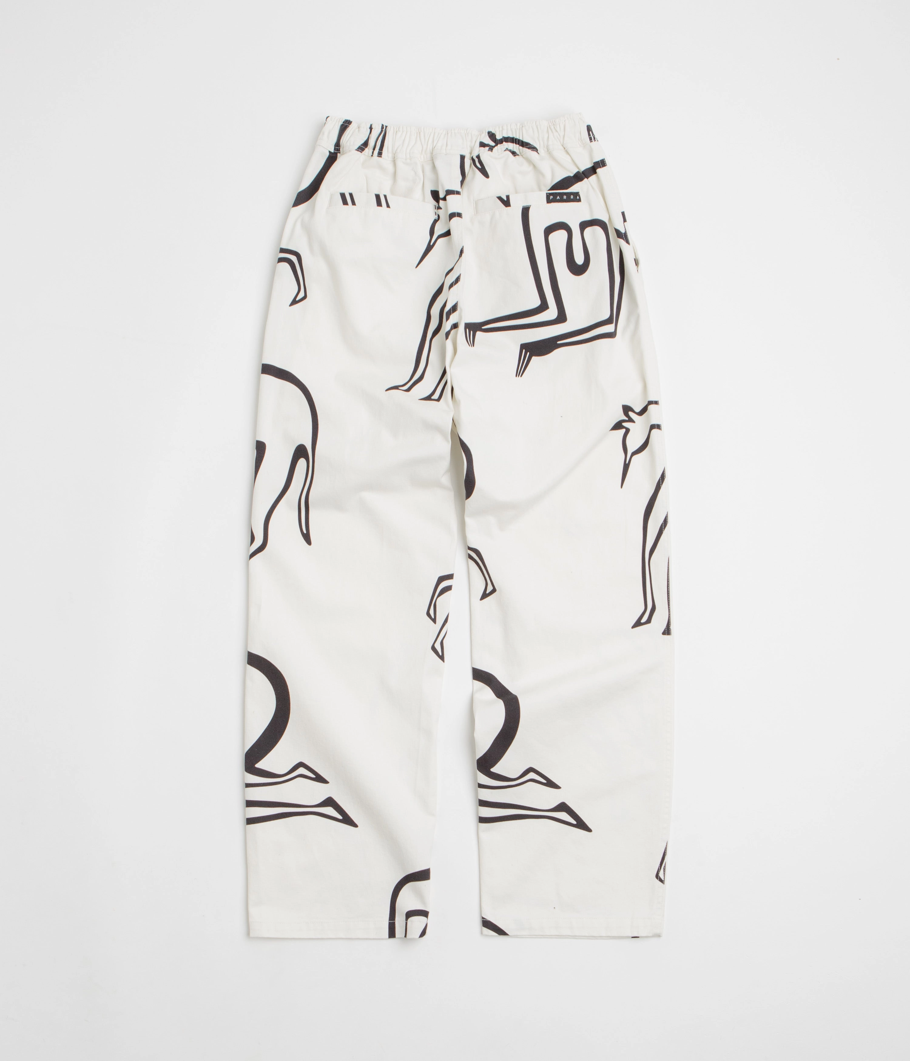 by Parra Yoga Walks Pants - White Tough Materials