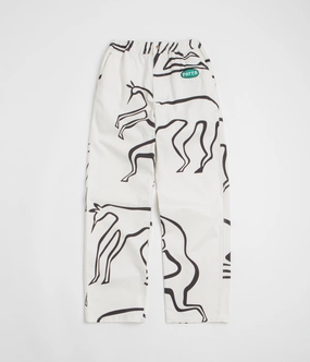 by Parra Yoga Walks Pants - White Layer Ready Soft Support