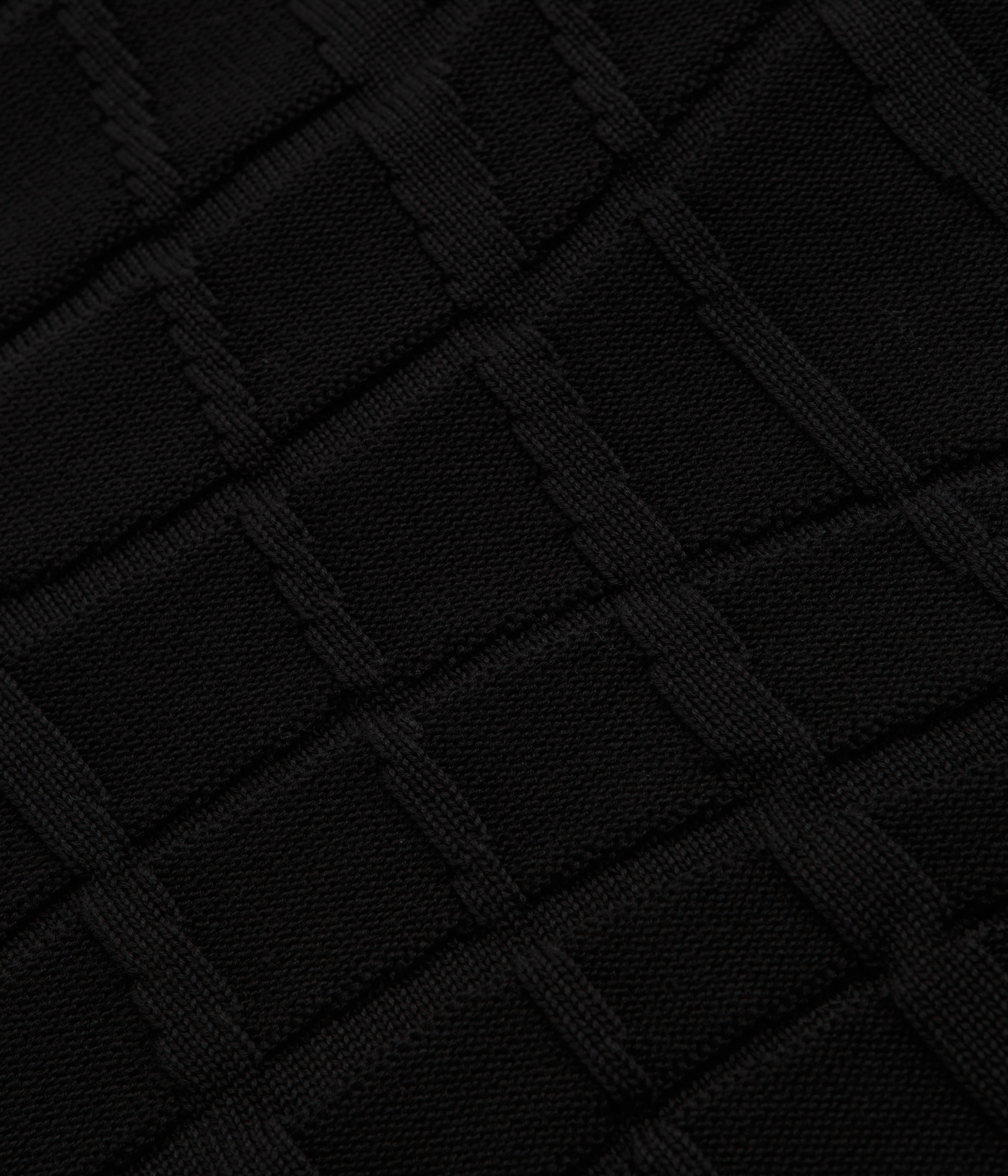 by Parra Your Boring Abstract Village Knitted Sweatshirt - Black Cozy Appeal Casual Knit Wear