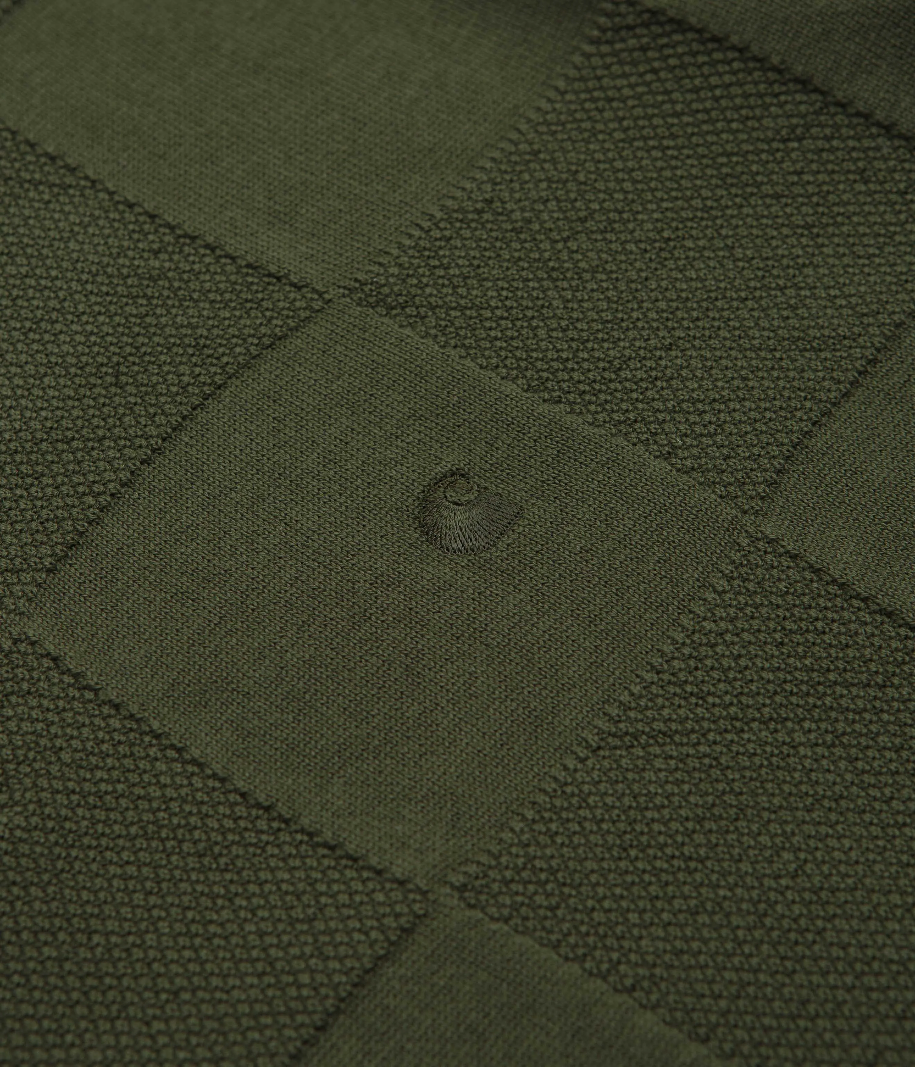 Carhartt Checker Polo Shirt - Dollar Green shopping spree