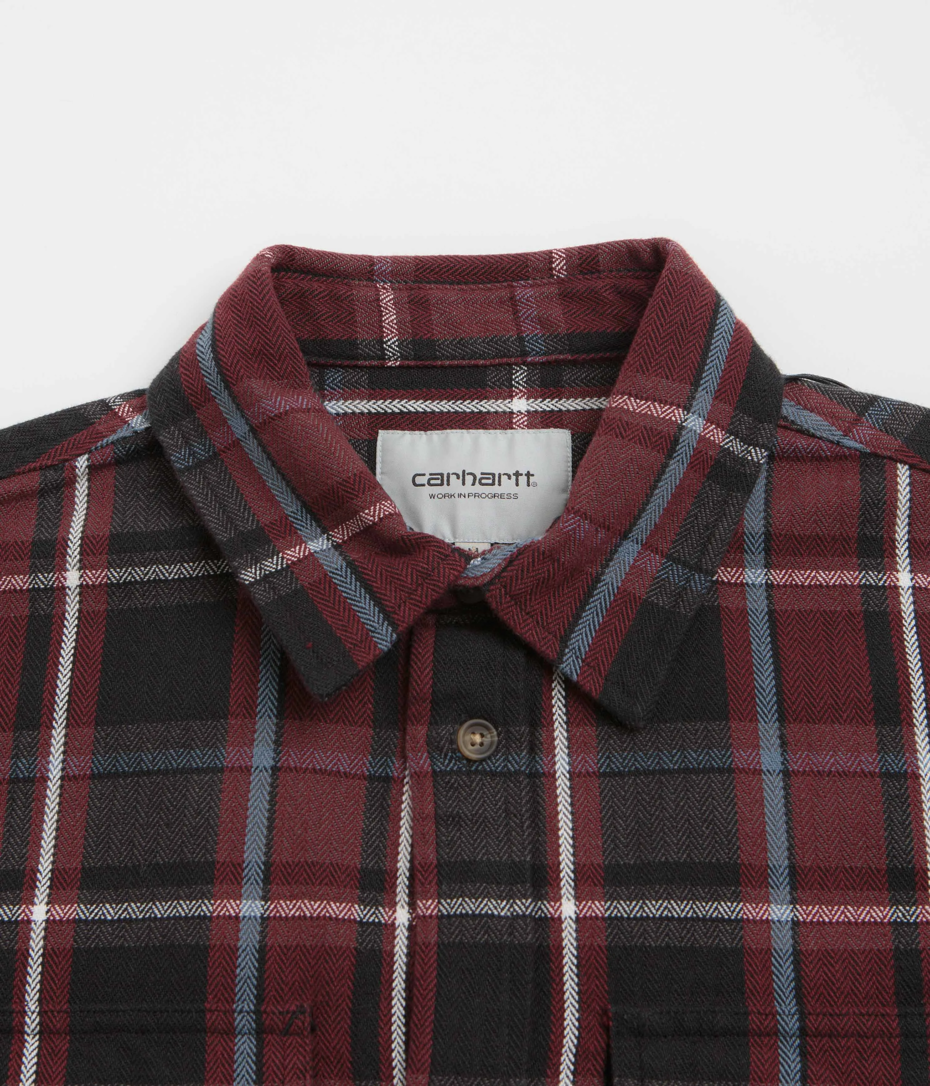 family gathering Holiday Outfit Carhartt Hobart Shirt - Hobart Check / Black
