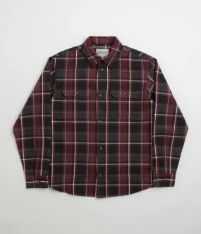 Carhartt Hobart Shirt - Hobart Check / Black Vintage Wash