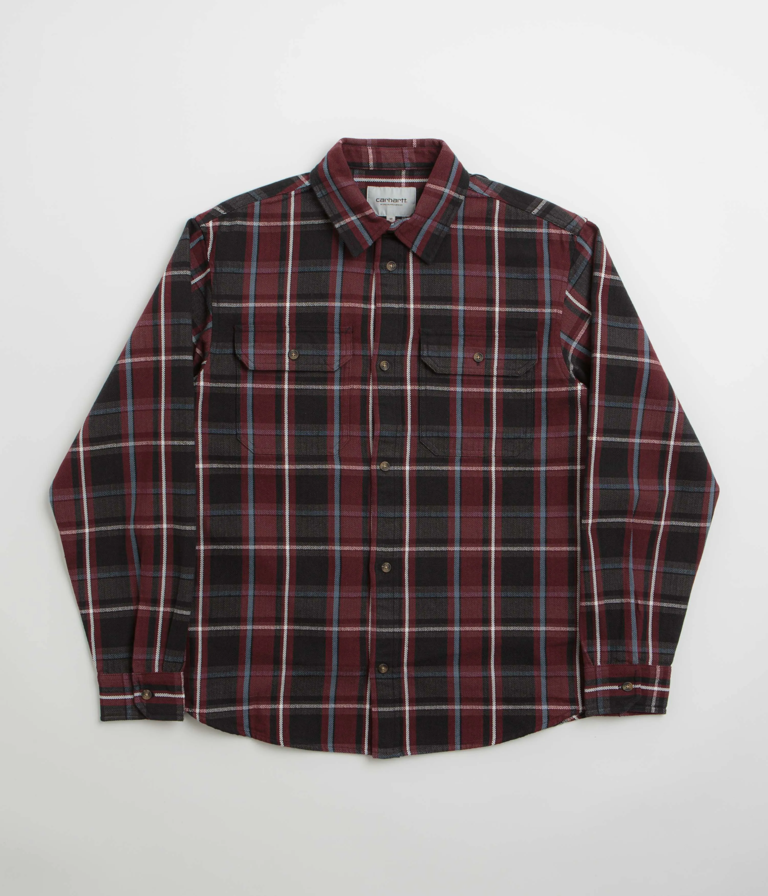 Carhartt Hobart Shirt - Hobart Check / Black Vintage Wash