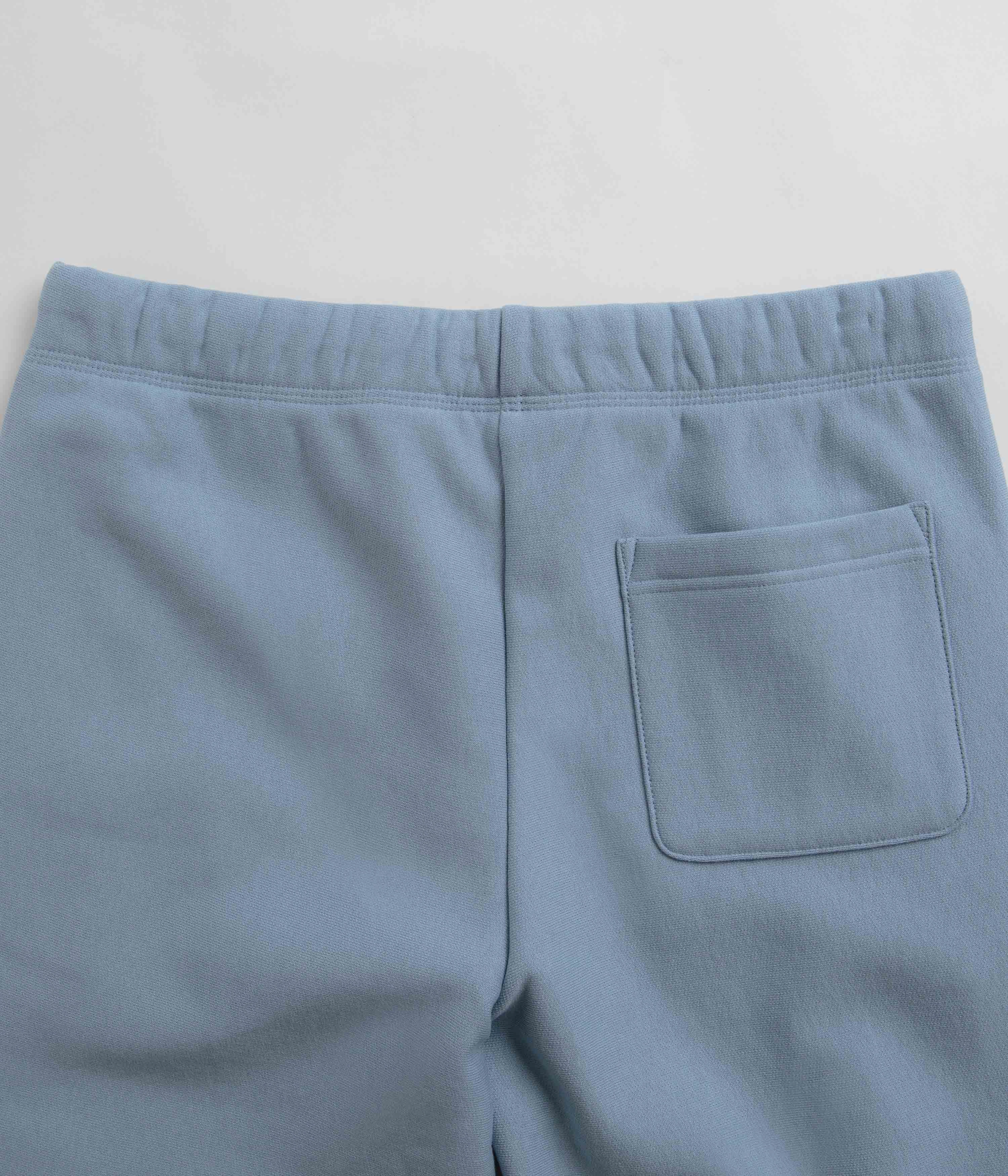 Performance Comfort Carhartt American Script Sweat Shorts - Frosted Blue