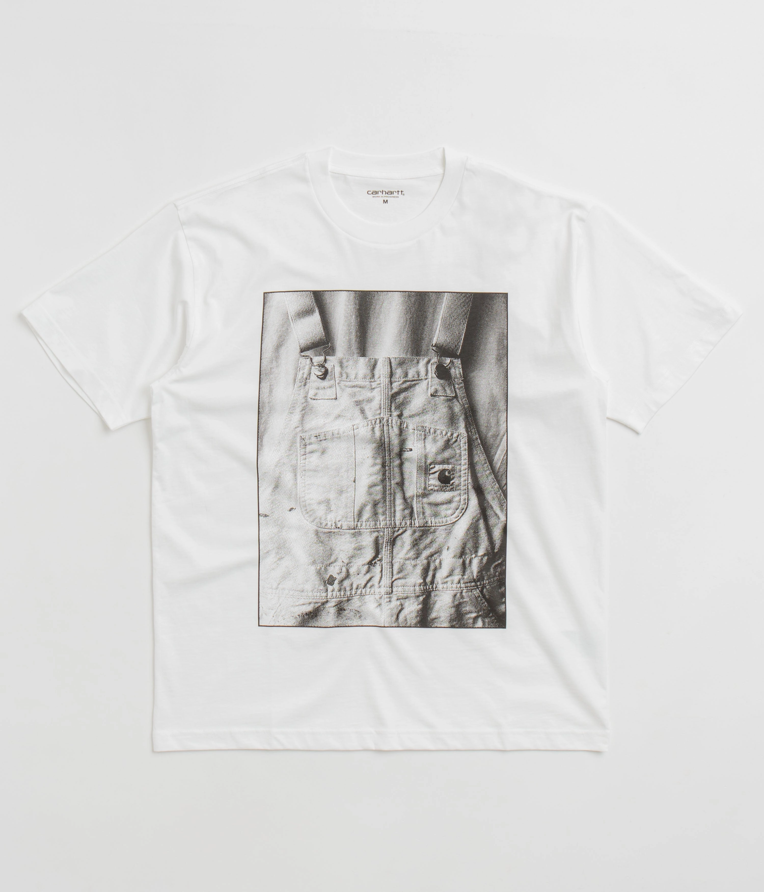 Carhartt Bib Overall T-Shirt - White Fit for All Seasons