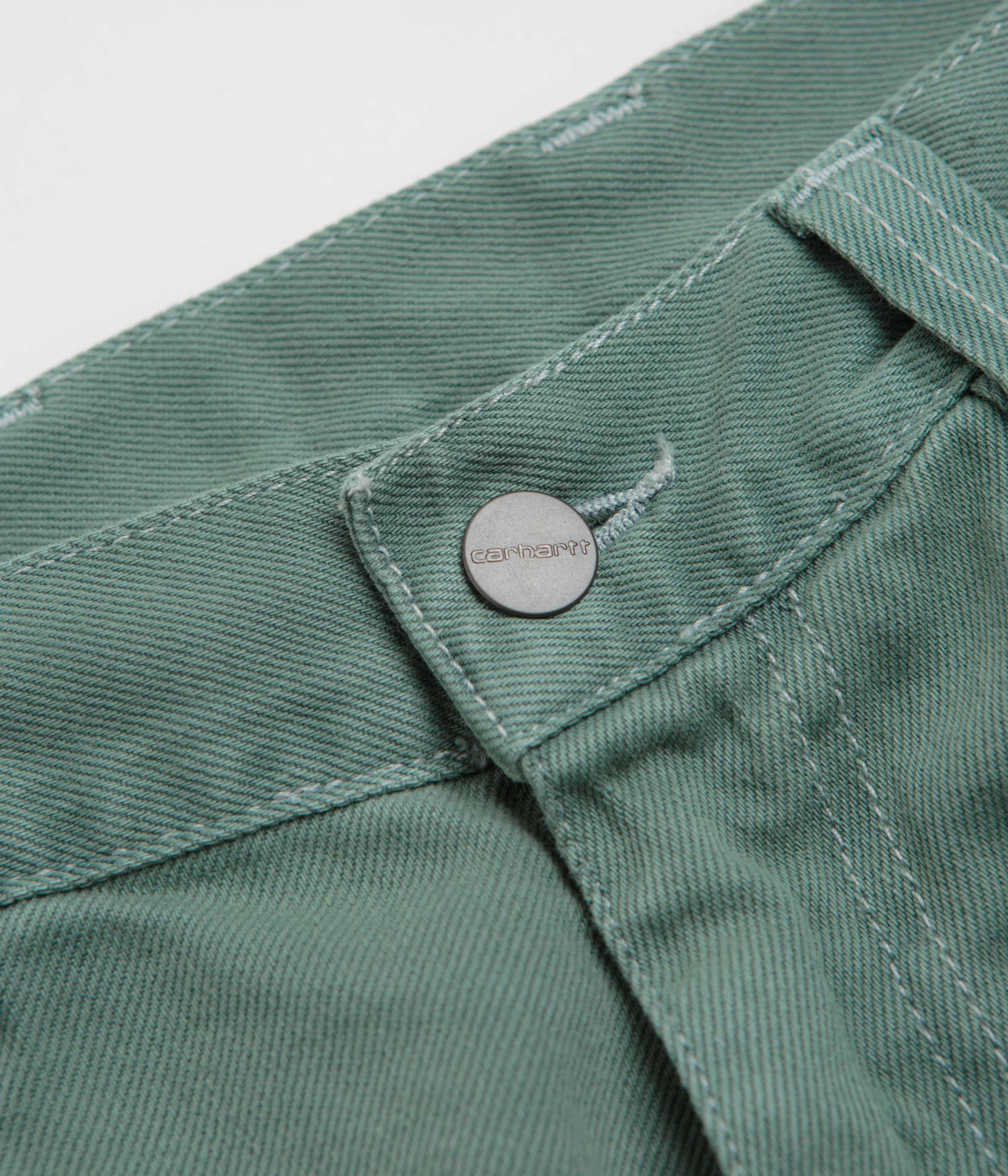 Carhartt Brandon Denim Pants - Silver Pine SoftTouchFinish Breathable Layer Fit