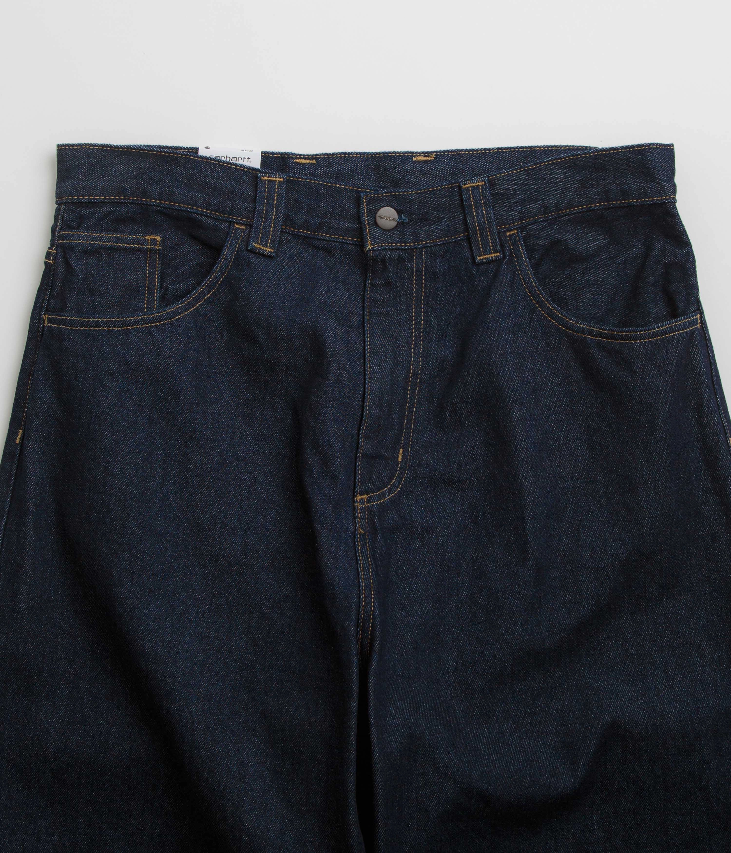 Carhartt Brandon Pants - Blue Rinsed / Blue LightweightConstruction Layering Comfort