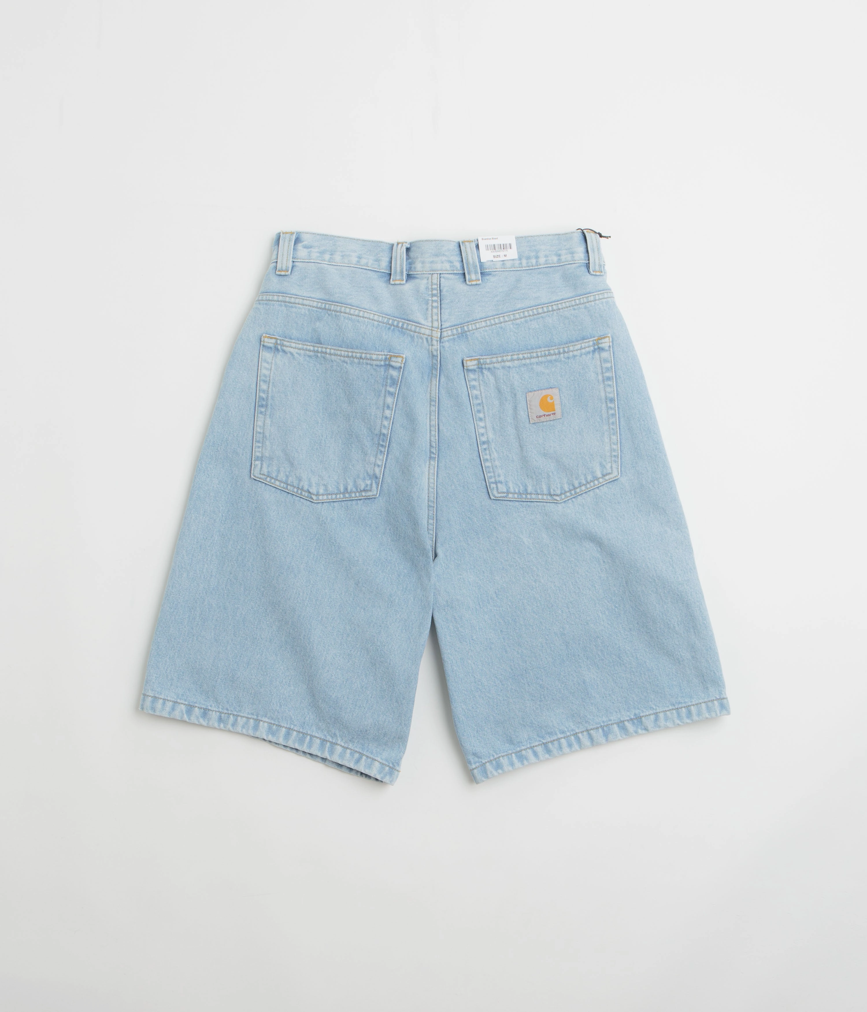 Moisture Wicking Technology Carhartt Brandon Shorts - Blue Heavy Stone Bleach