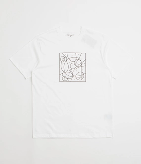 Carhartt By The Numbers T-Shirt - White / Black informal gathering Neutral Color