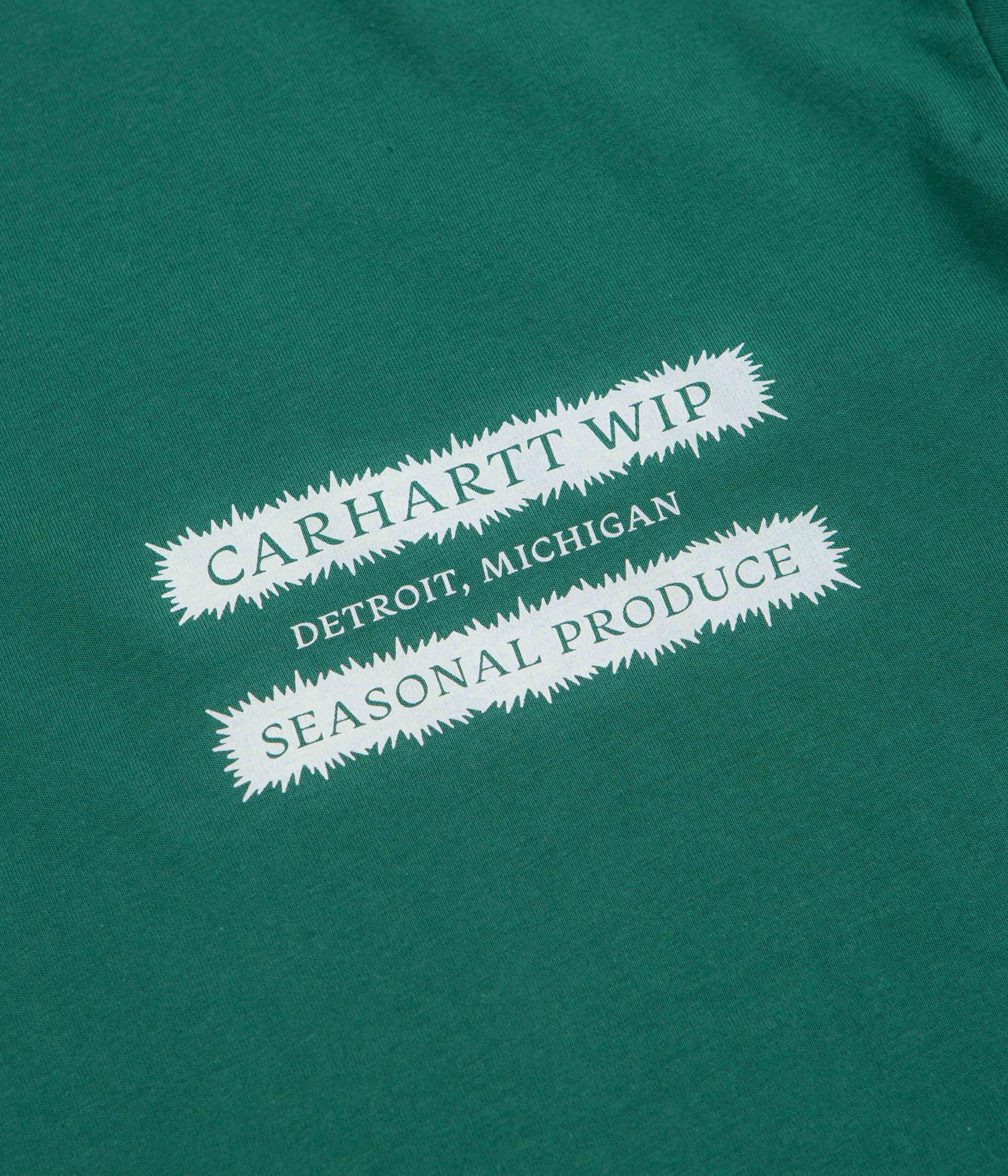 Modern Outfit Carhartt Catalogue T-Shirt - Rainforest / White
