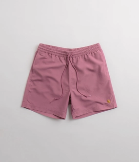 Carhartt Chase Swim Trunks - Magenta / Gold On-The-Go Style