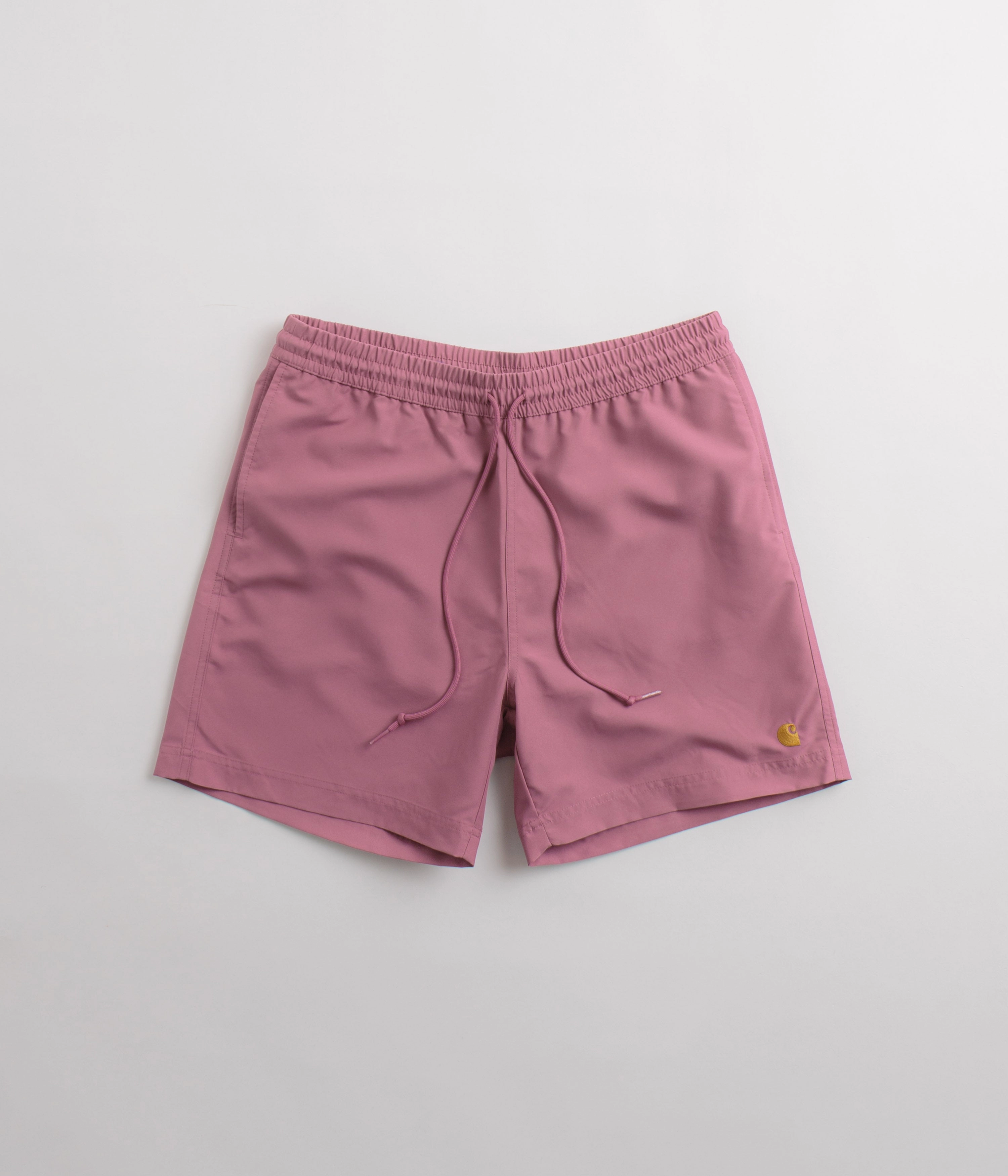 Carhartt Chase Swim Trunks - Magenta / Gold On-The-Go Style