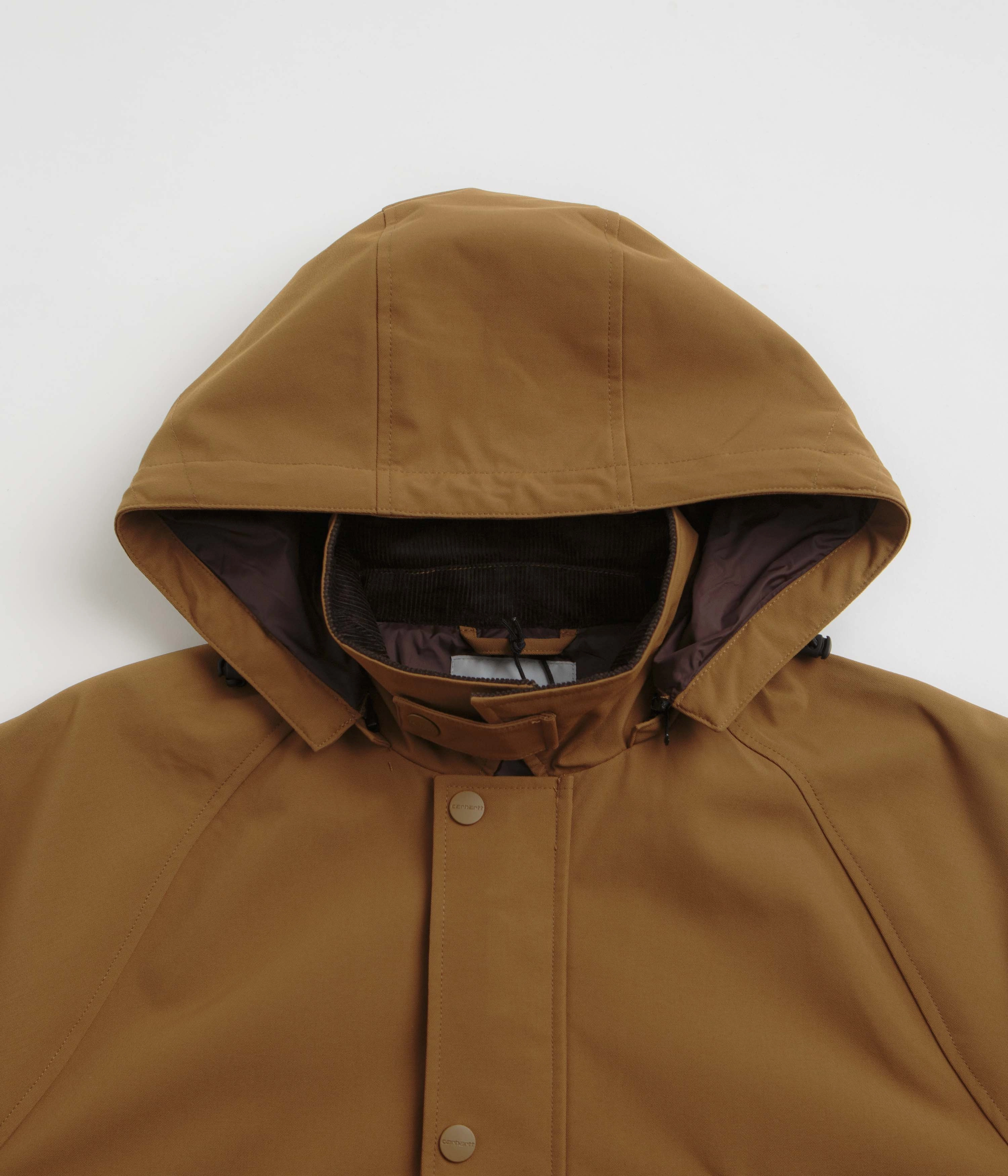 Recycled Material Carhartt Clarton Jacket - Hamilton Brown / Tobacco