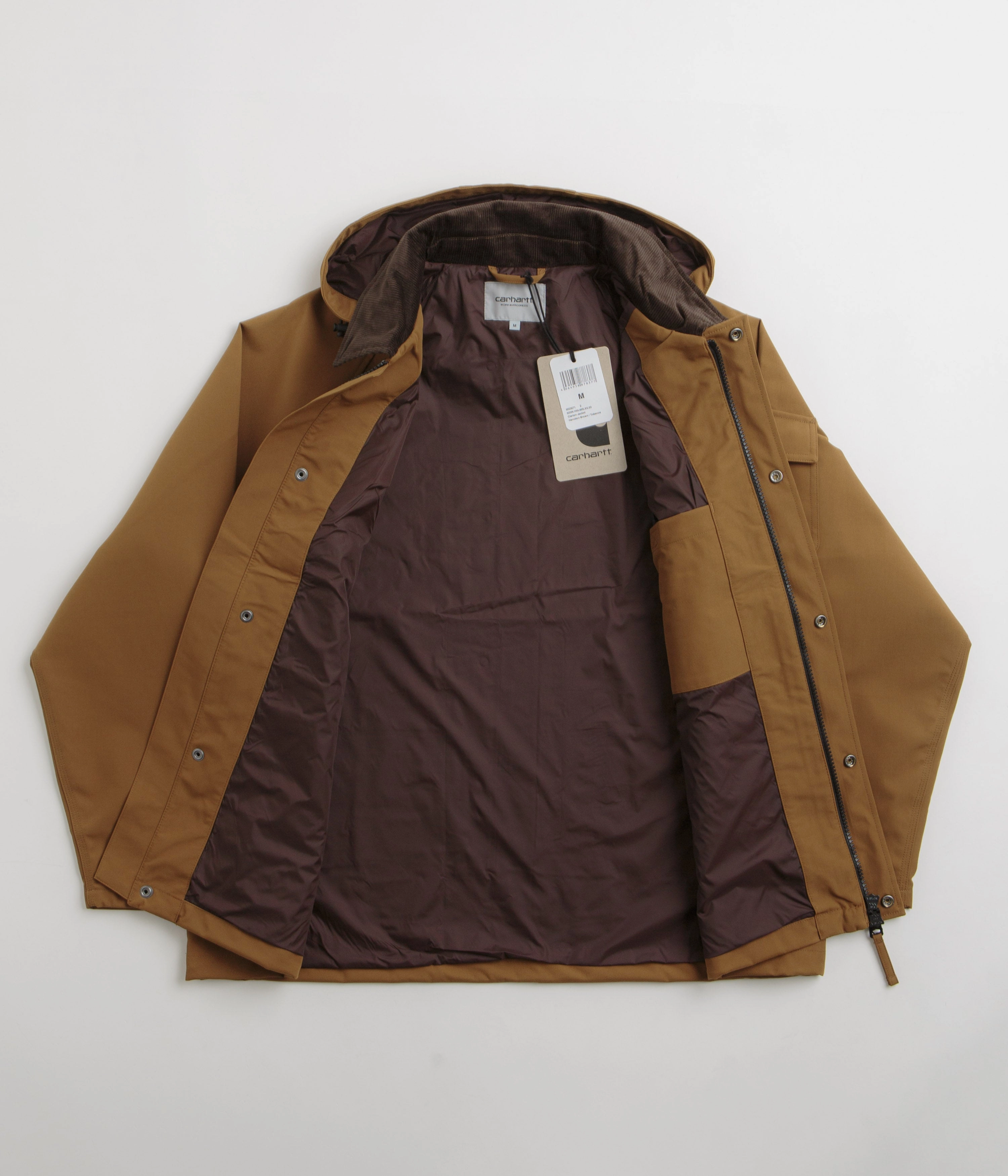 Carhartt Clarton Jacket - Hamilton Brown / Tobacco Sport Fit