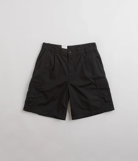 Eco-friendly Carhartt Cole Cargo Shorts - Rinsed Black
