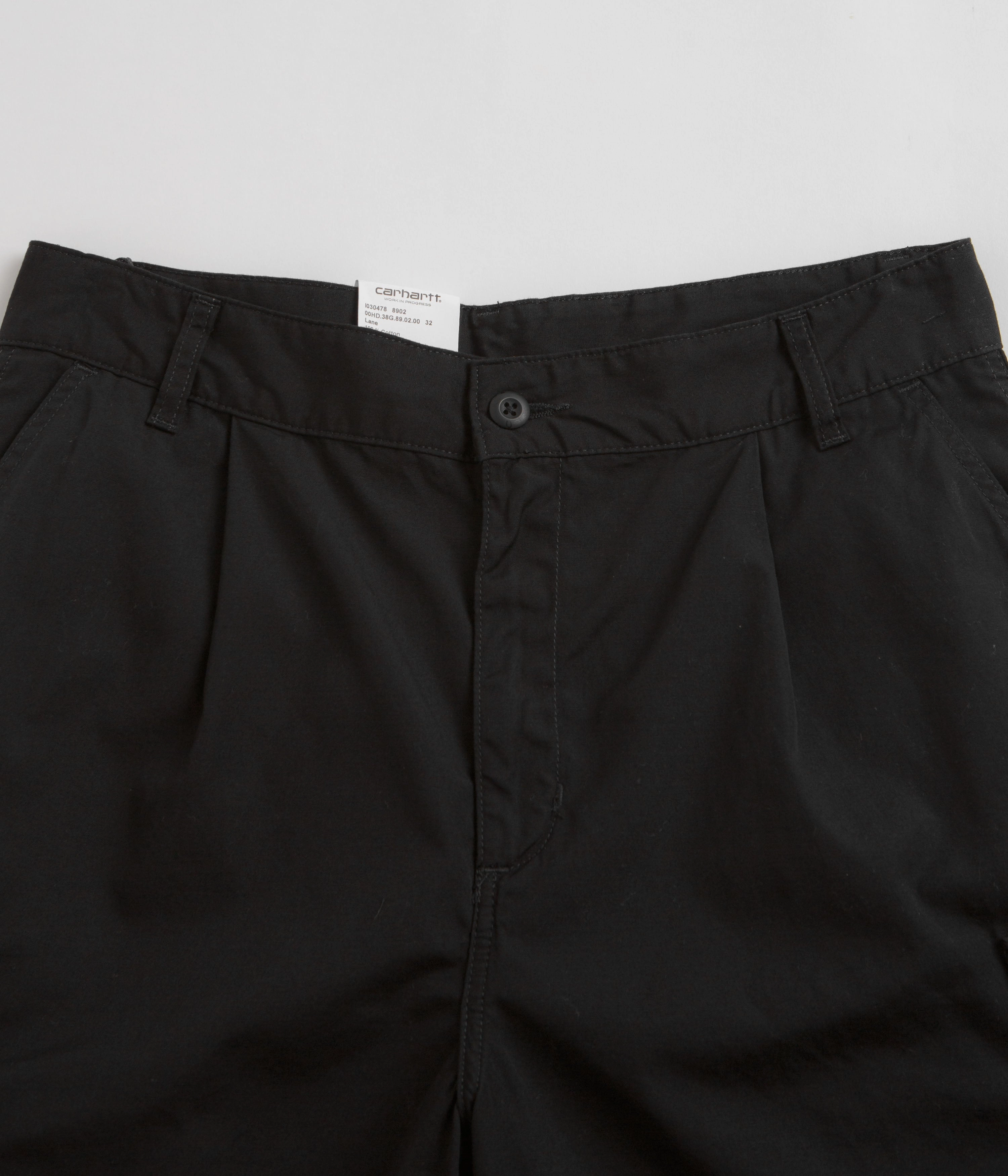 Cozy Look Abrasion Resistant Hem Carhartt Cole Cargo Shorts - Rinsed Black
