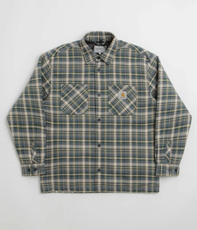 Autumn Layers Carhartt Cronyn Shirt Jacket - Cronyn Check / Dark Navy