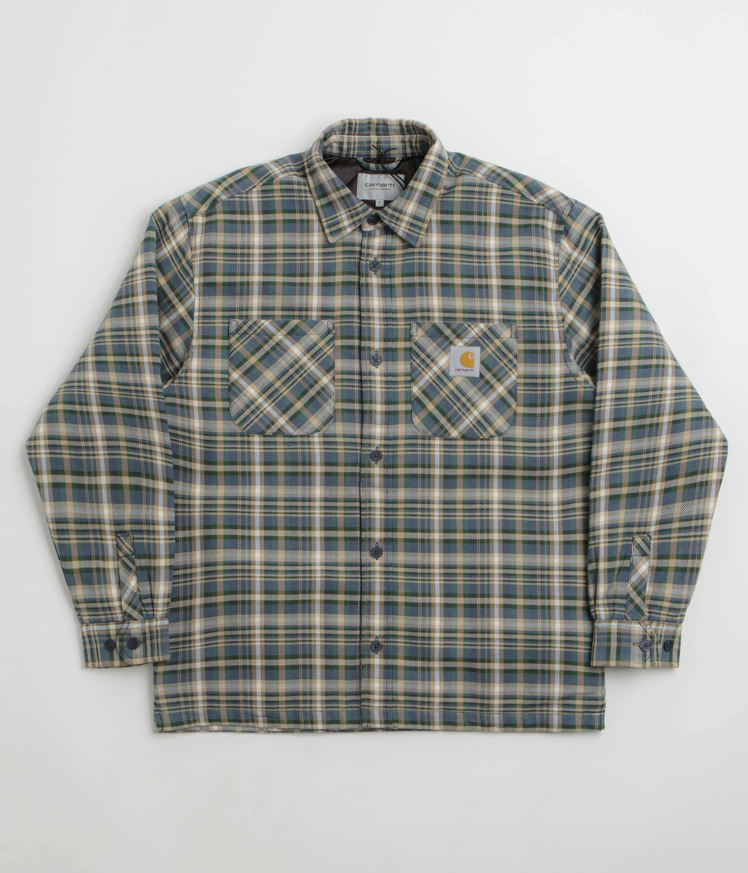 Autumn Layers Carhartt Cronyn Shirt Jacket - Cronyn Check / Dark Navy