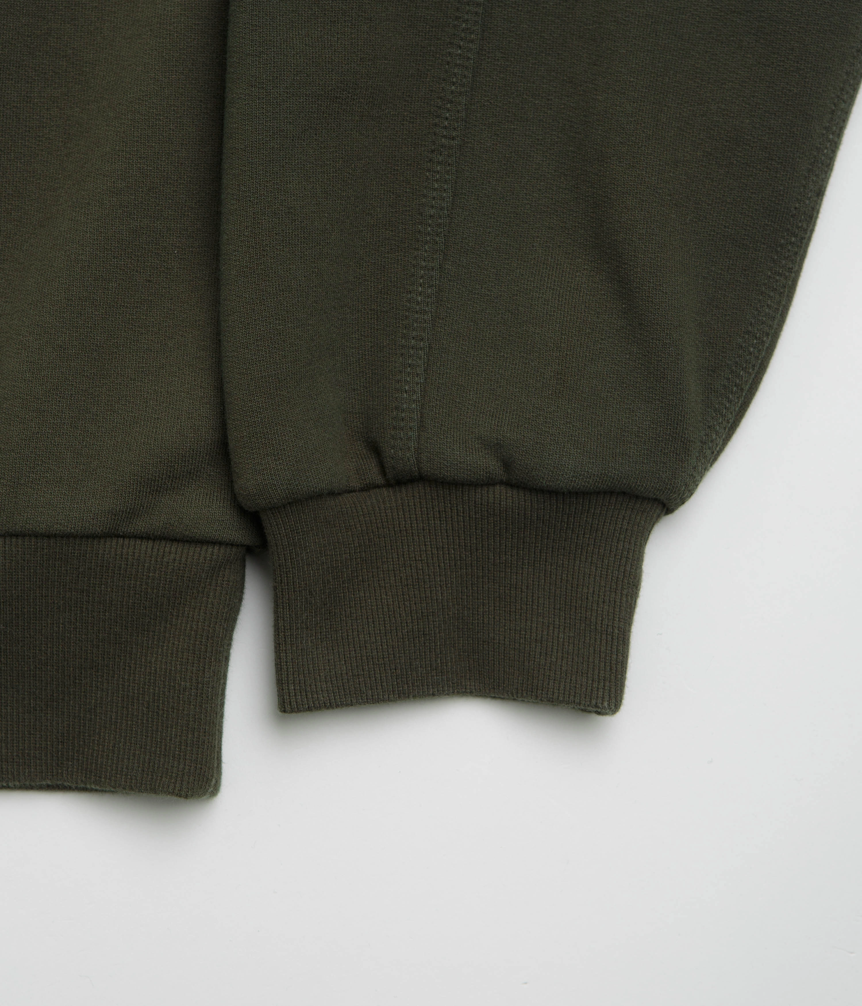Carhartt Detroit Crewneck Sweatshirt - Olive Winter Ready Look