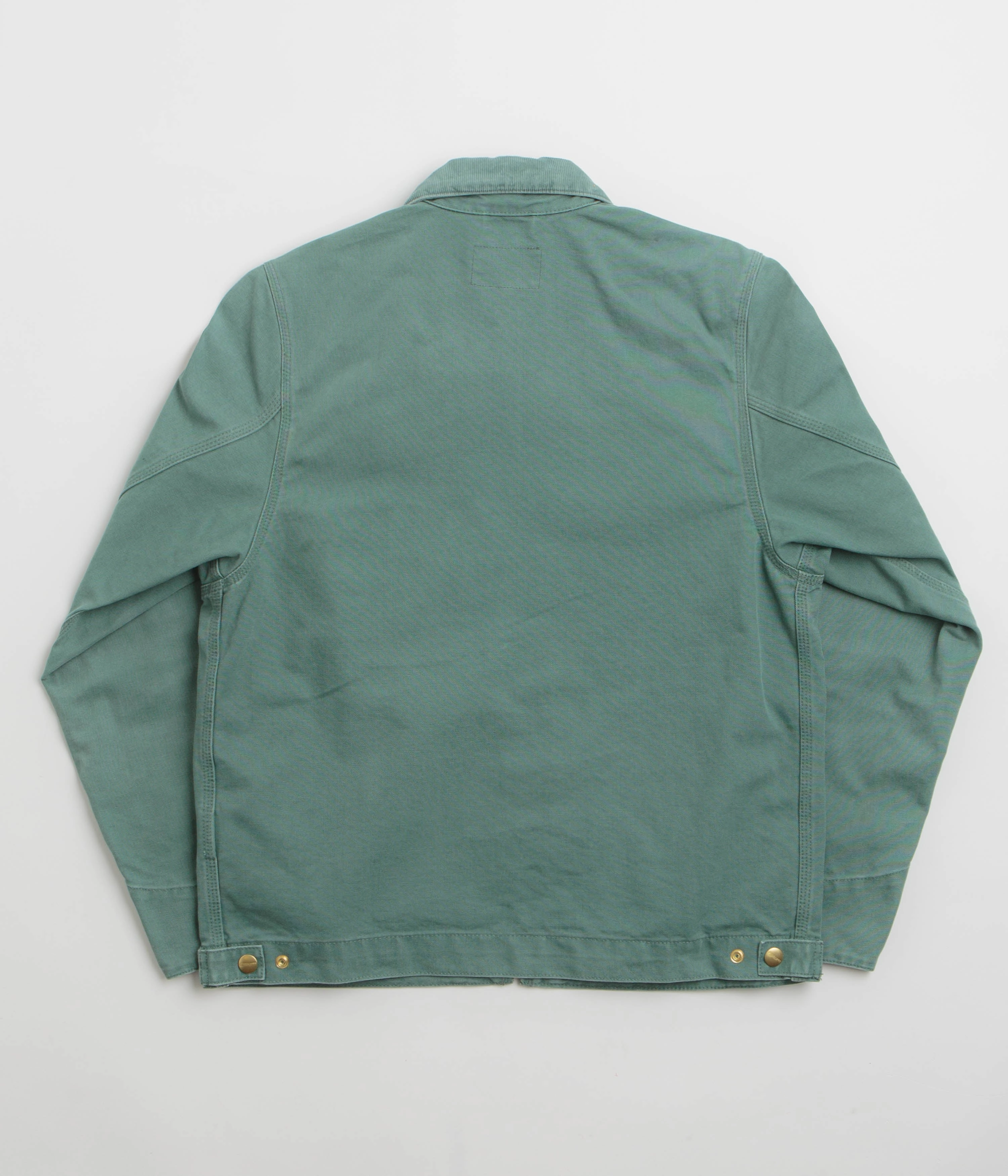 Carhartt Detroit Jacket - Silver Pine / Silver Pine Non Irritating Tags Leather Bits