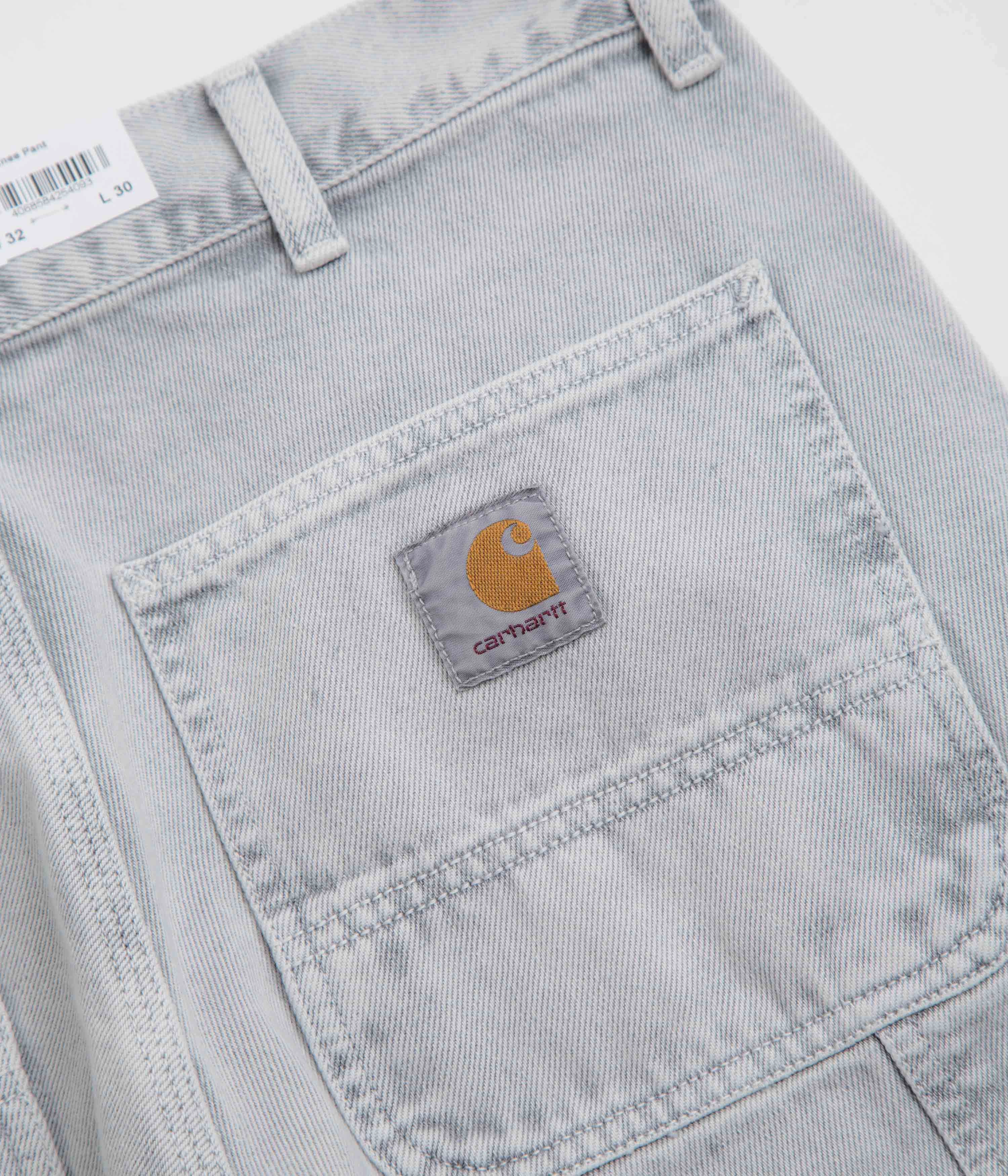 Carhartt Double Knee Denim Pants - Black Chalk Wash Everyday Layer