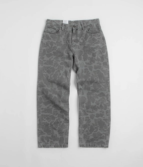 Carhartt Duck Landon Pants - Camo Duck / Black Heavy Bleached Perfect Layer