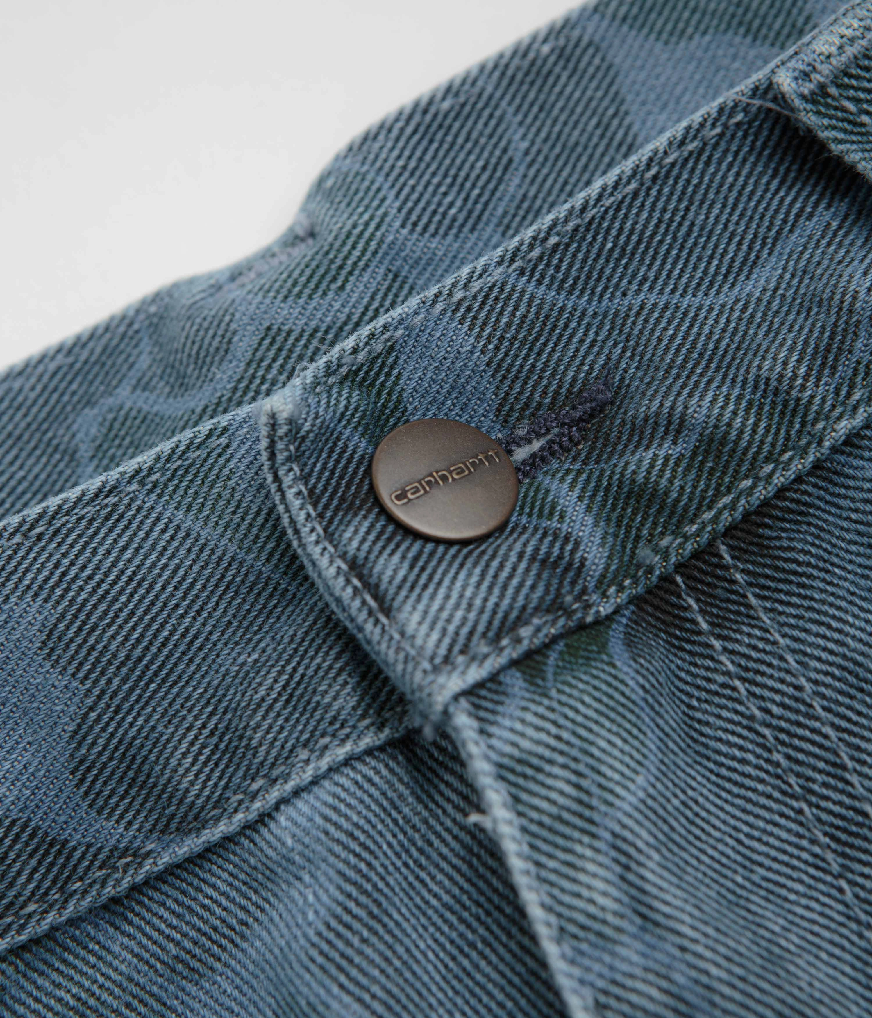 Relaxed Wear Perfect Stretch Carhartt Duck Landon Pants - Camo Duck / Blue Bleached