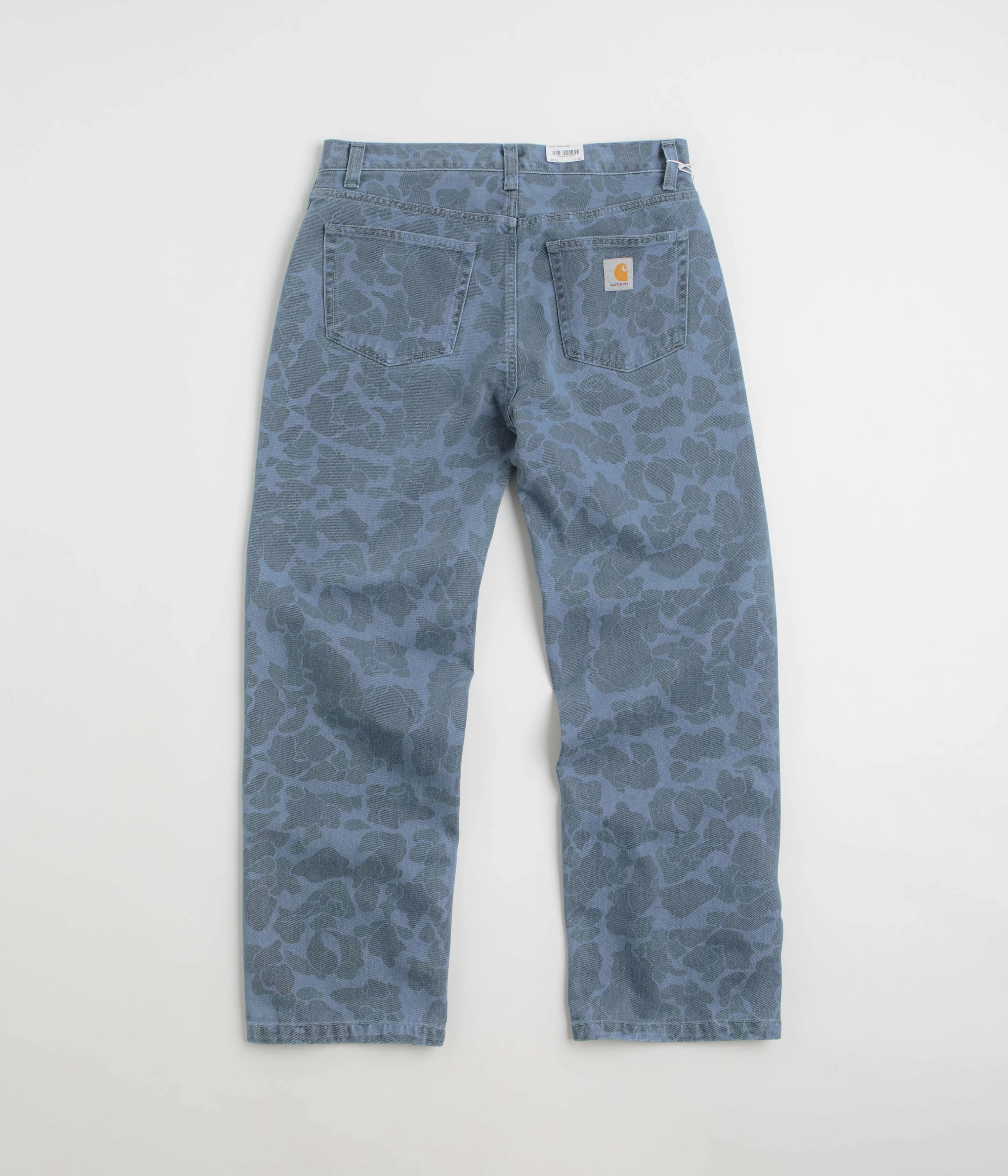Carhartt Duck Landon Pants - Camo Duck / Blue Bleached Flexible Motion