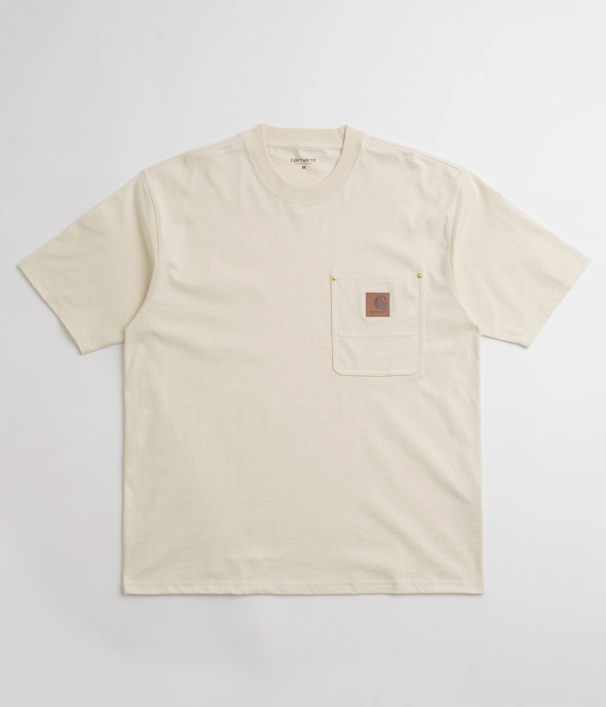 Carhartt Eldon Pocket T-Shirt - Natural Fresh Outfit Style