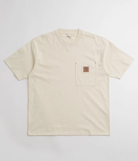 Carhartt Eldon Pocket T-Shirt - Natural Fresh Outfit Style