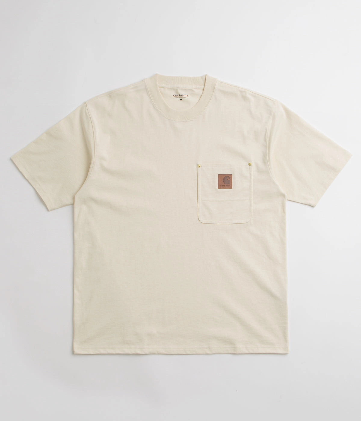 Carhartt Eldon Pocket T-Shirt - Natural Basic Top Light Outfit