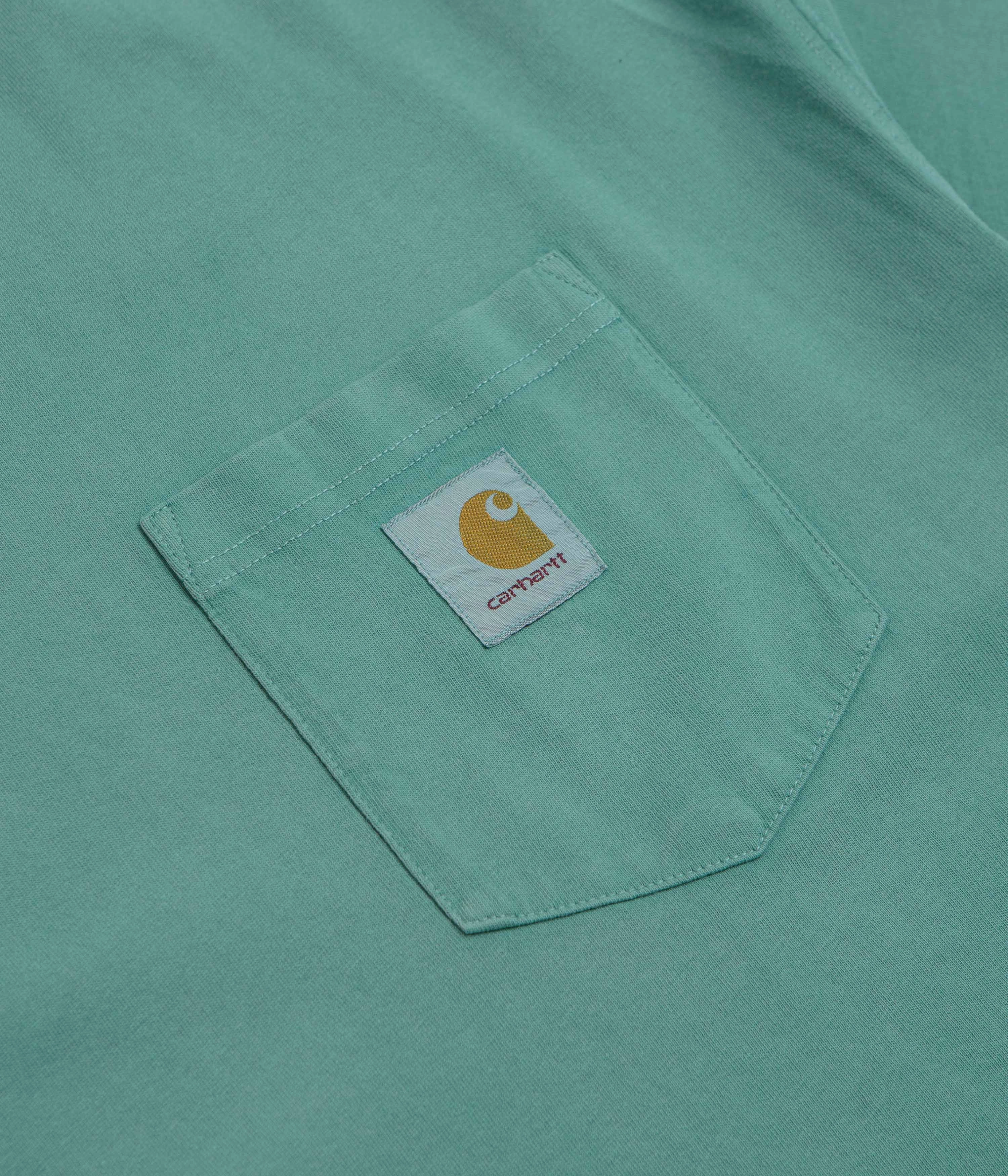 funky Durable Knit Structure Carhartt Hudson Pocket T-Shirt - Saguaro