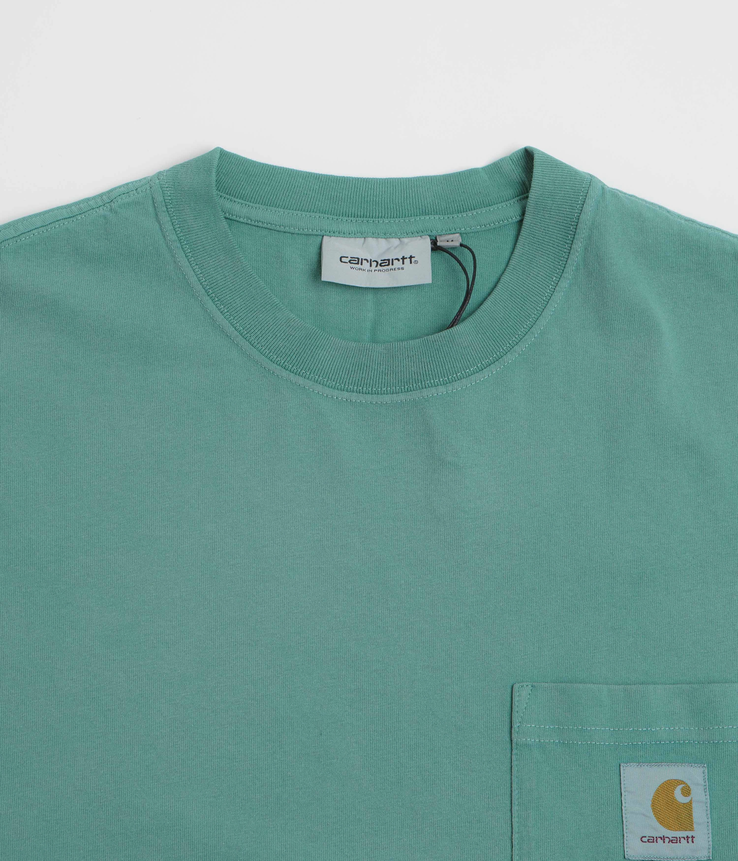 Carhartt Hudson Pocket T-Shirt - Saguaro Midweight Knit