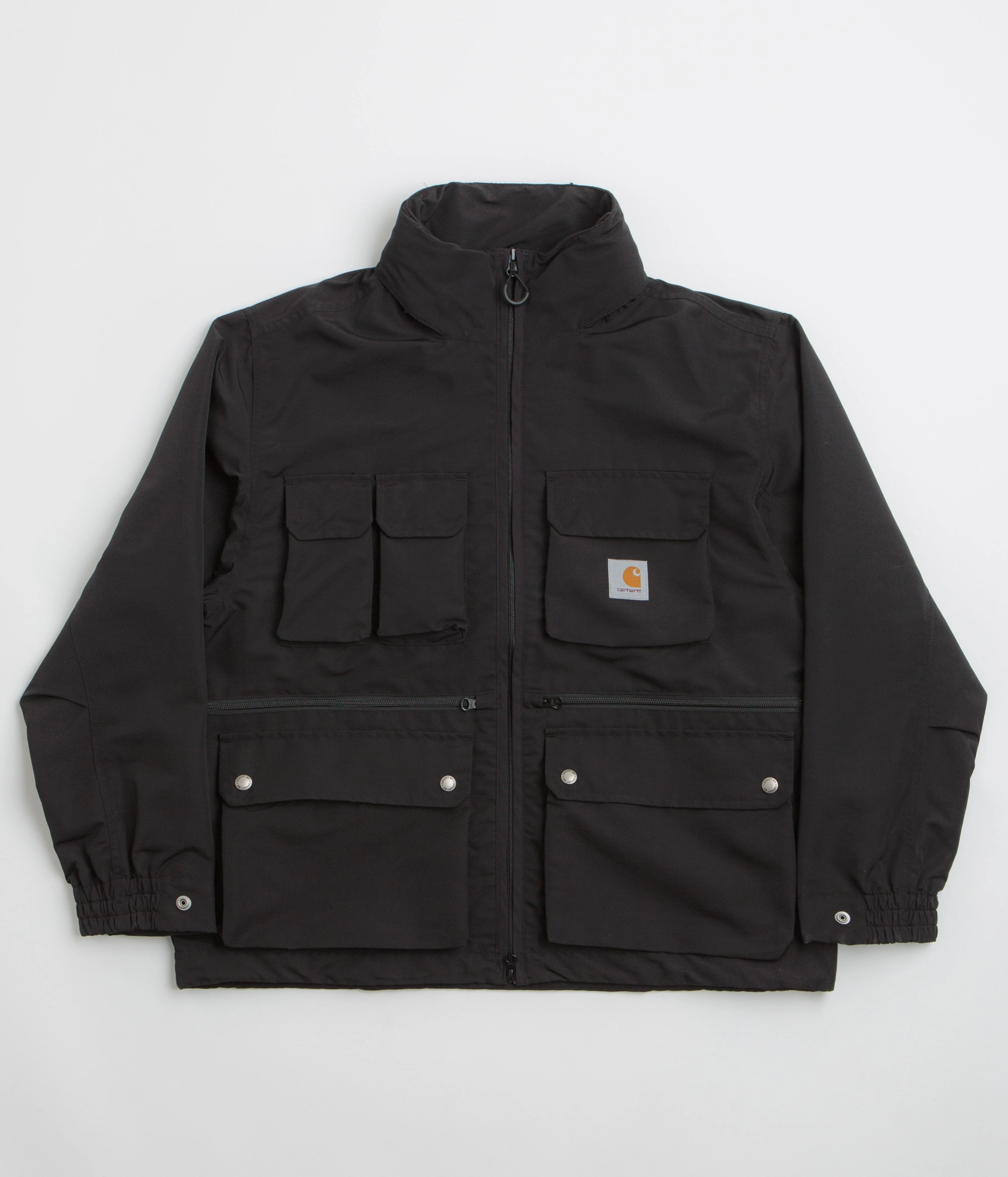 Easy Care Fabric AllDay Comfort Design Carhartt Irwin Jacket - Black