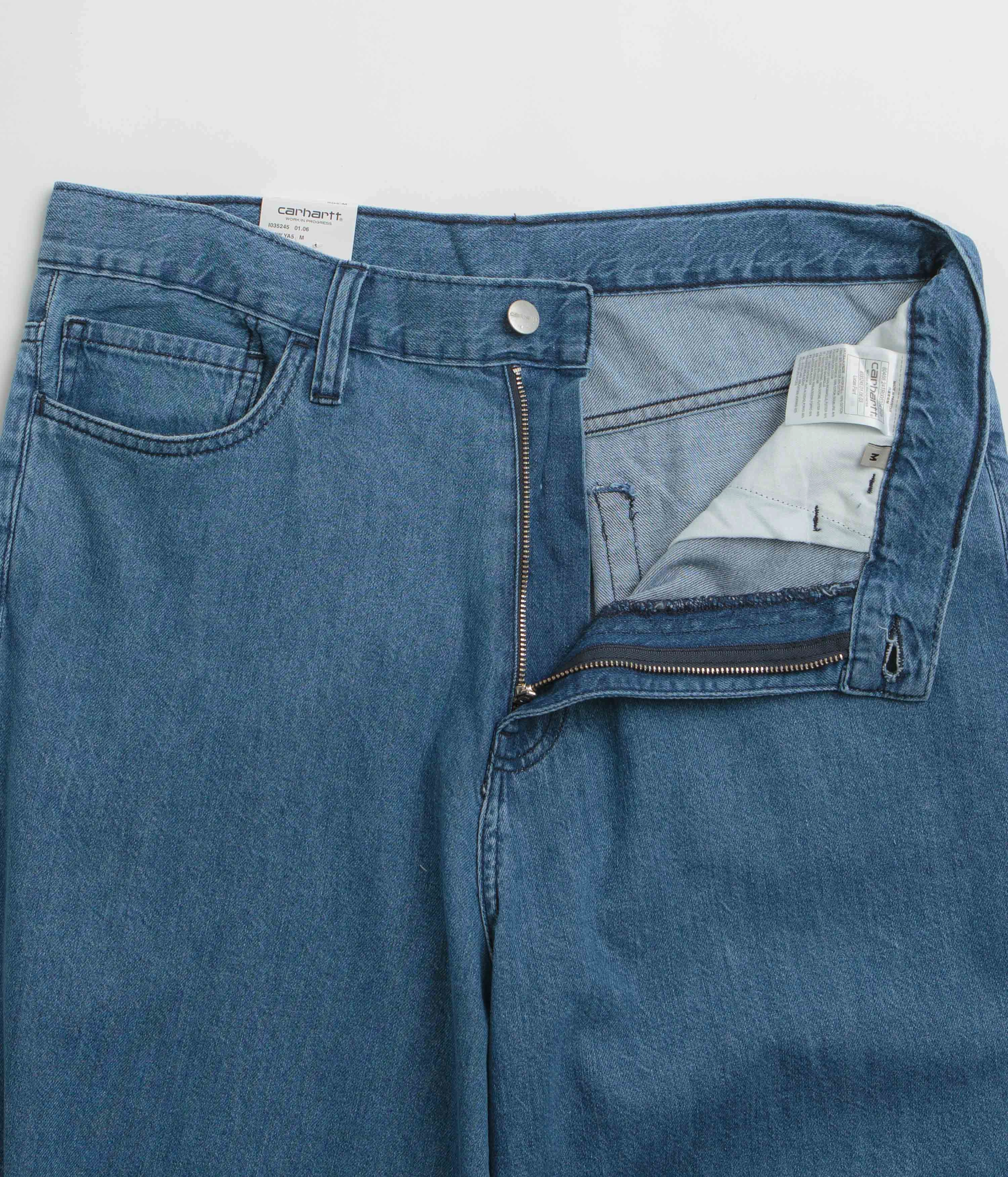 SeamlessPockets Quick Fit Carhartt Lucas Pants - Blue Stone Washed