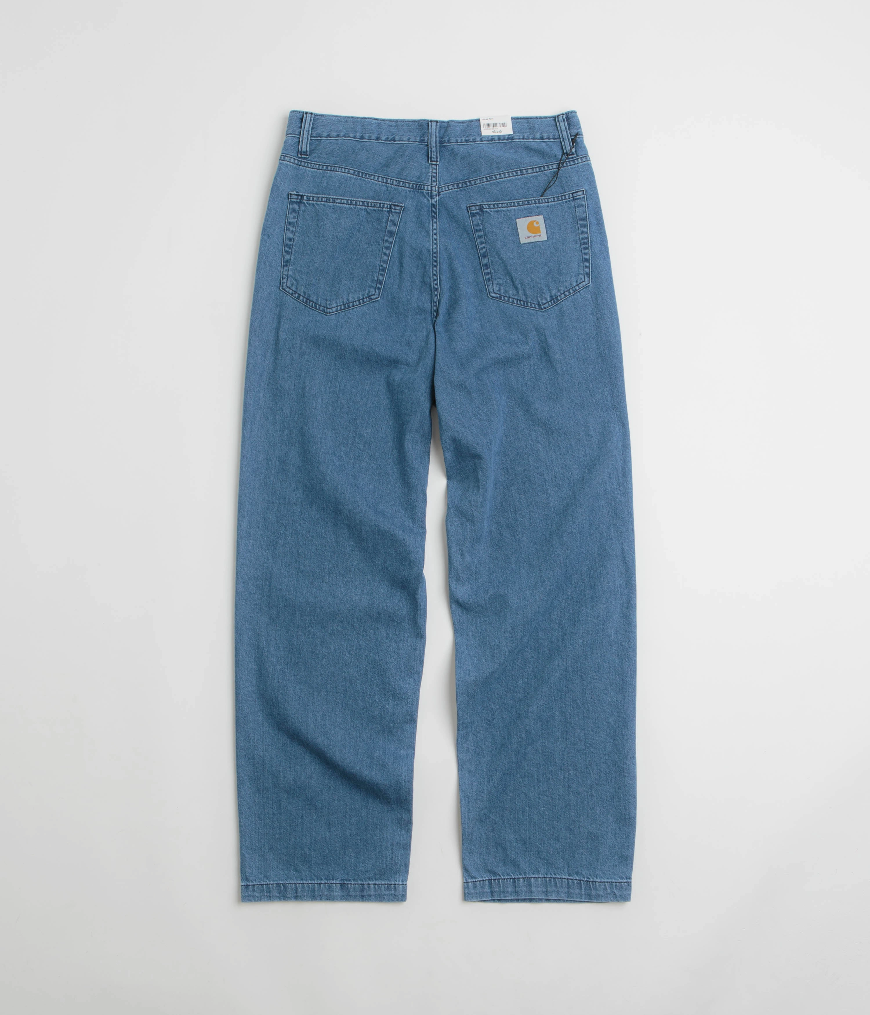 Carhartt Lucas Pants - Blue Stone Washed Stretch Support Fit Body shaping