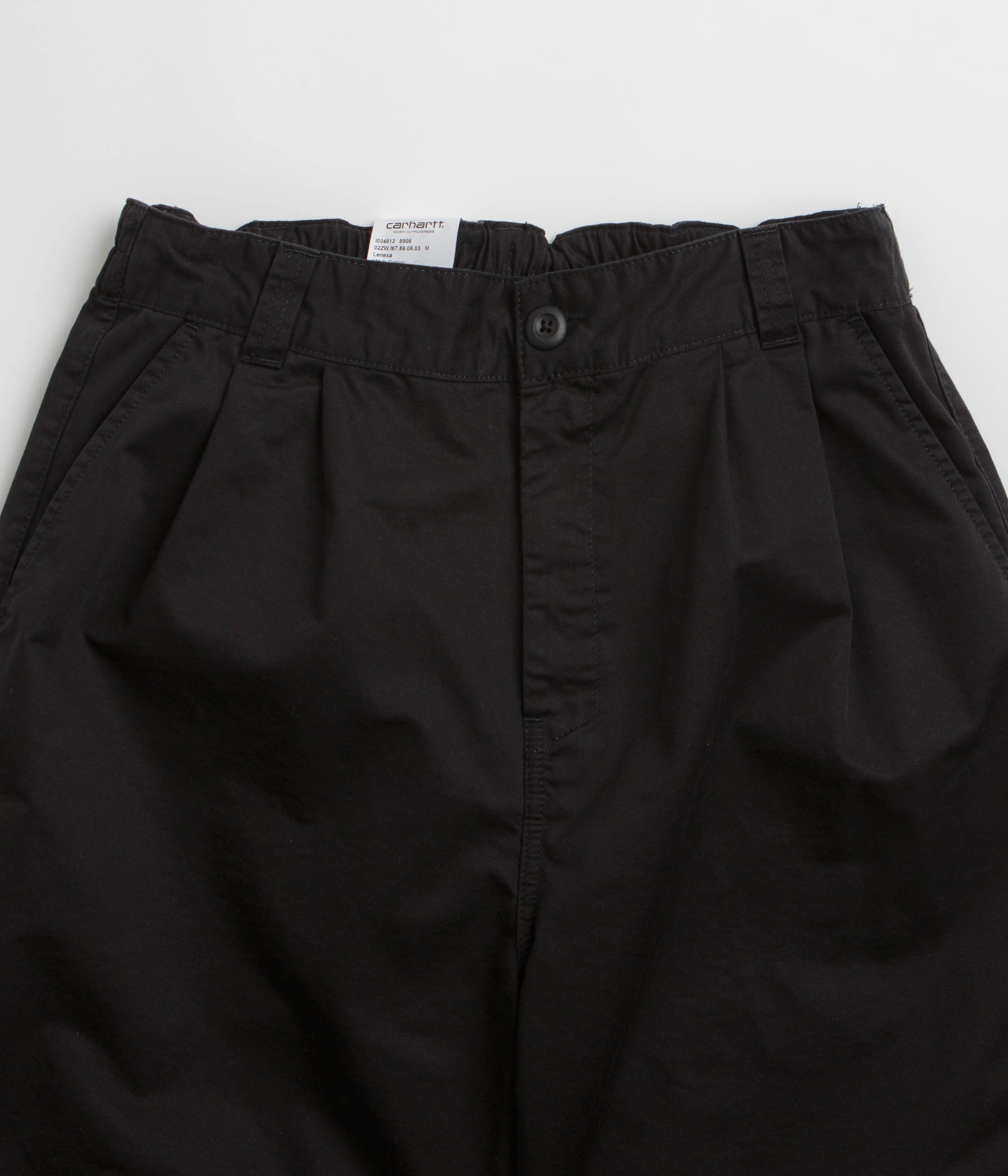 Carhartt Marv Shorts - Black Active Style Tear Resistant Weave