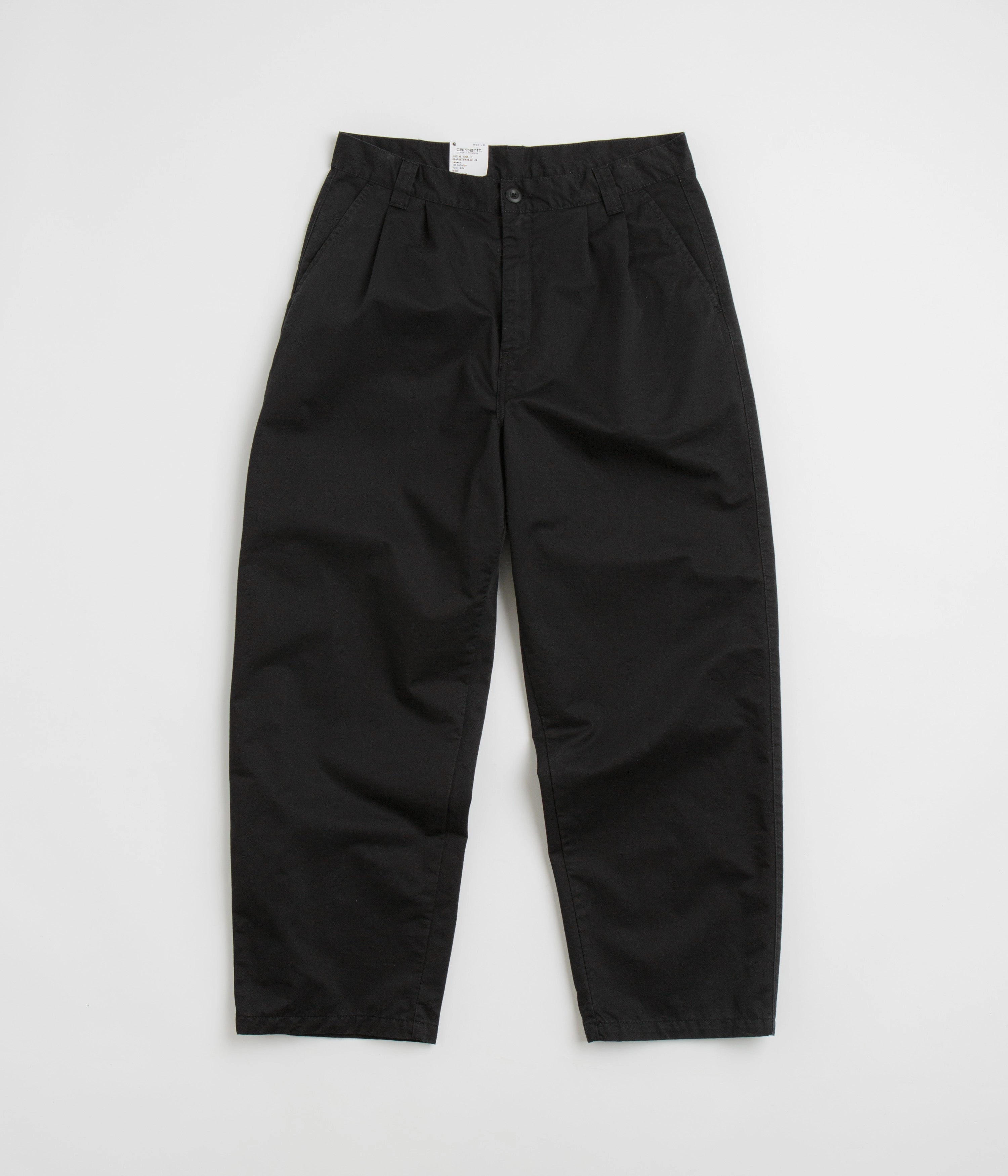 Body Fit Carhartt Merrick Pants - Stone Washed Black