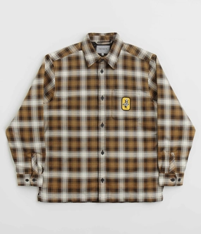 Cashmere Blend Modern City Outfit Carhartt Monahan Shirt Jacket - Monahan Check / Hamilton Brown