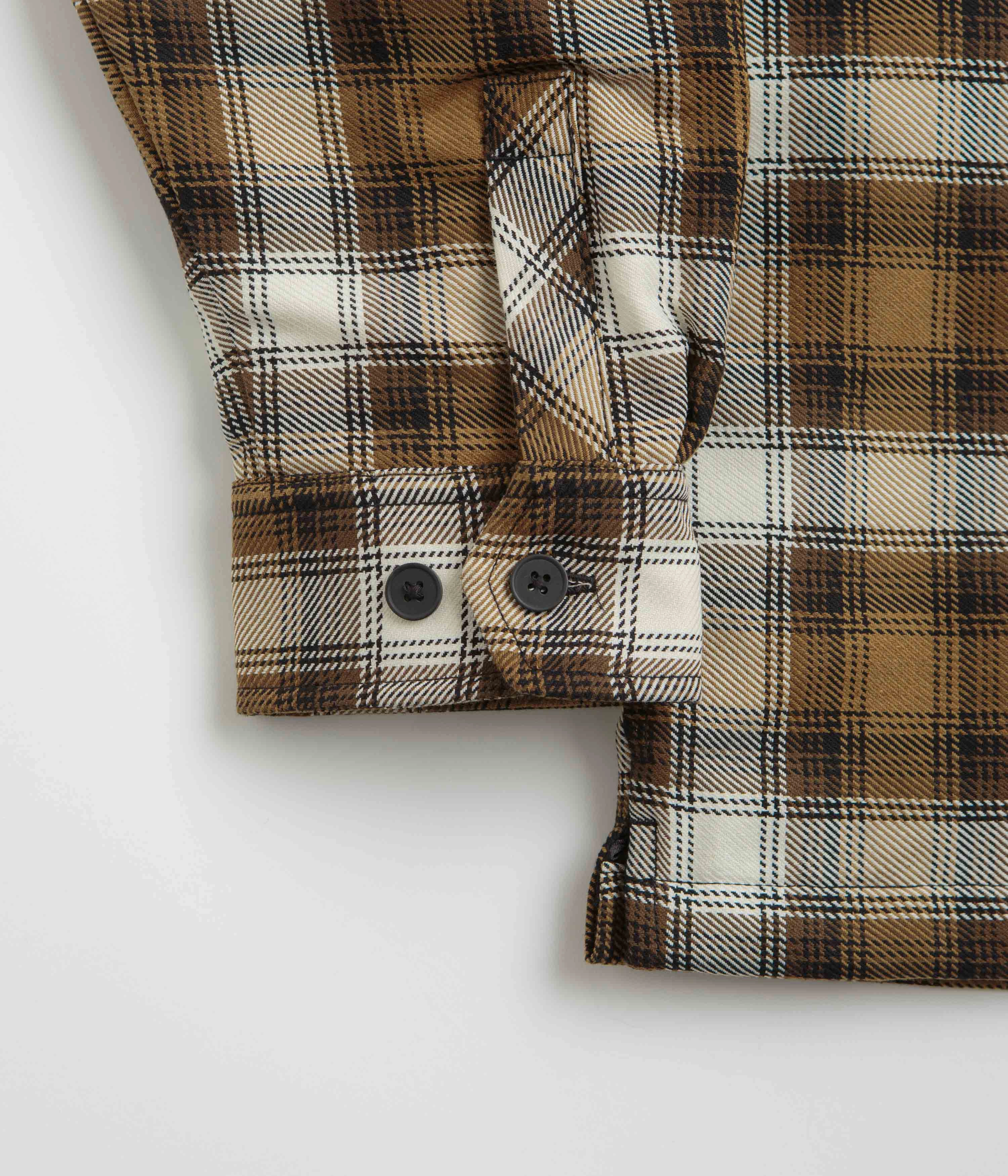 High Loft Insulation Carhartt Monahan Shirt Jacket - Monahan Check / Hamilton Brown