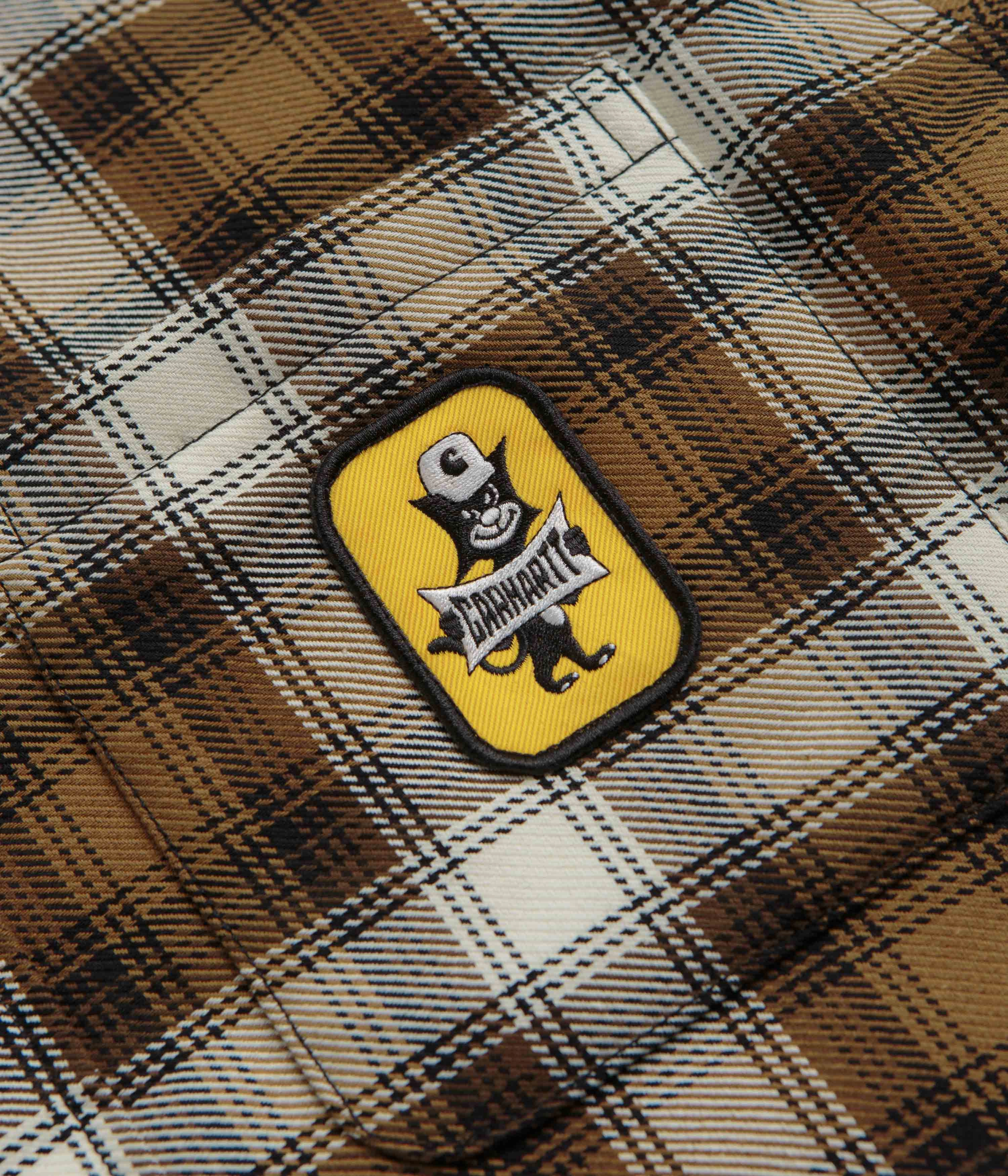 Carhartt Monahan Shirt Jacket - Monahan Check / Hamilton Brown Functional Piece