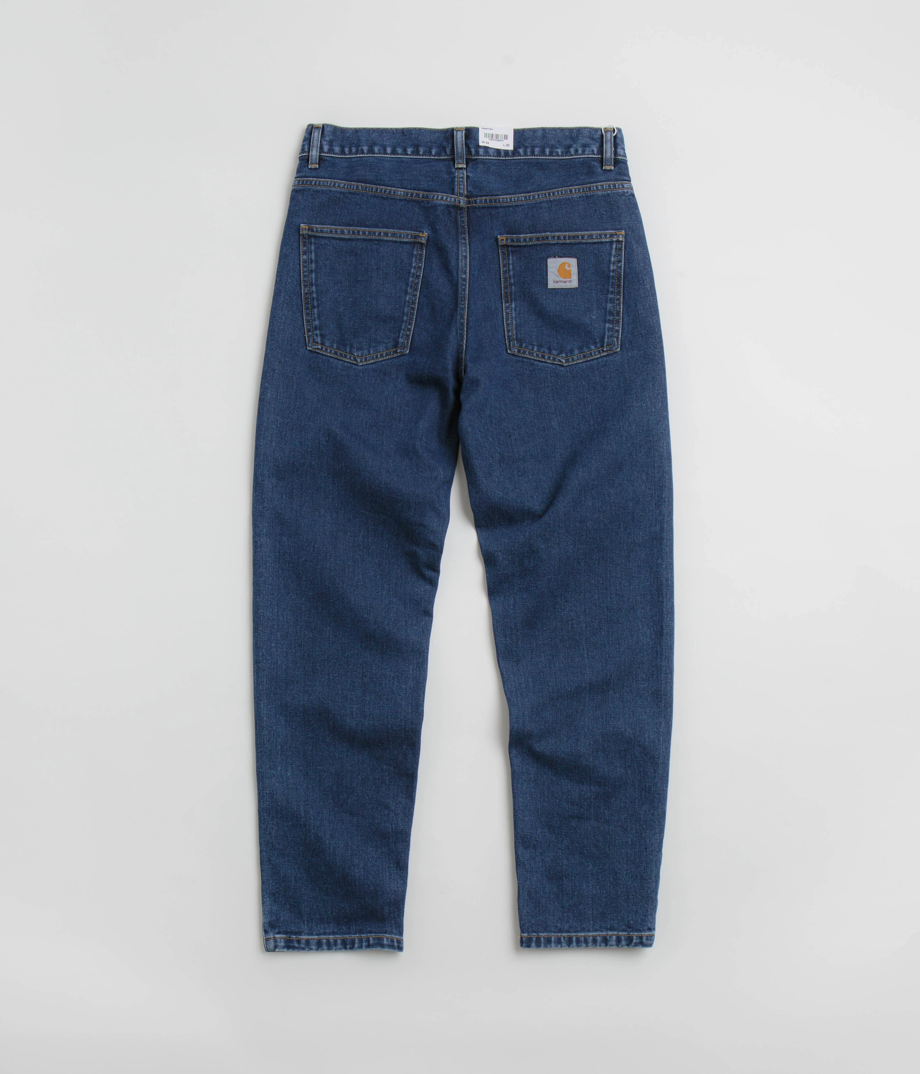 Carhartt Newel Pants - Blue Stone Washed Movement Ready Fit Flex