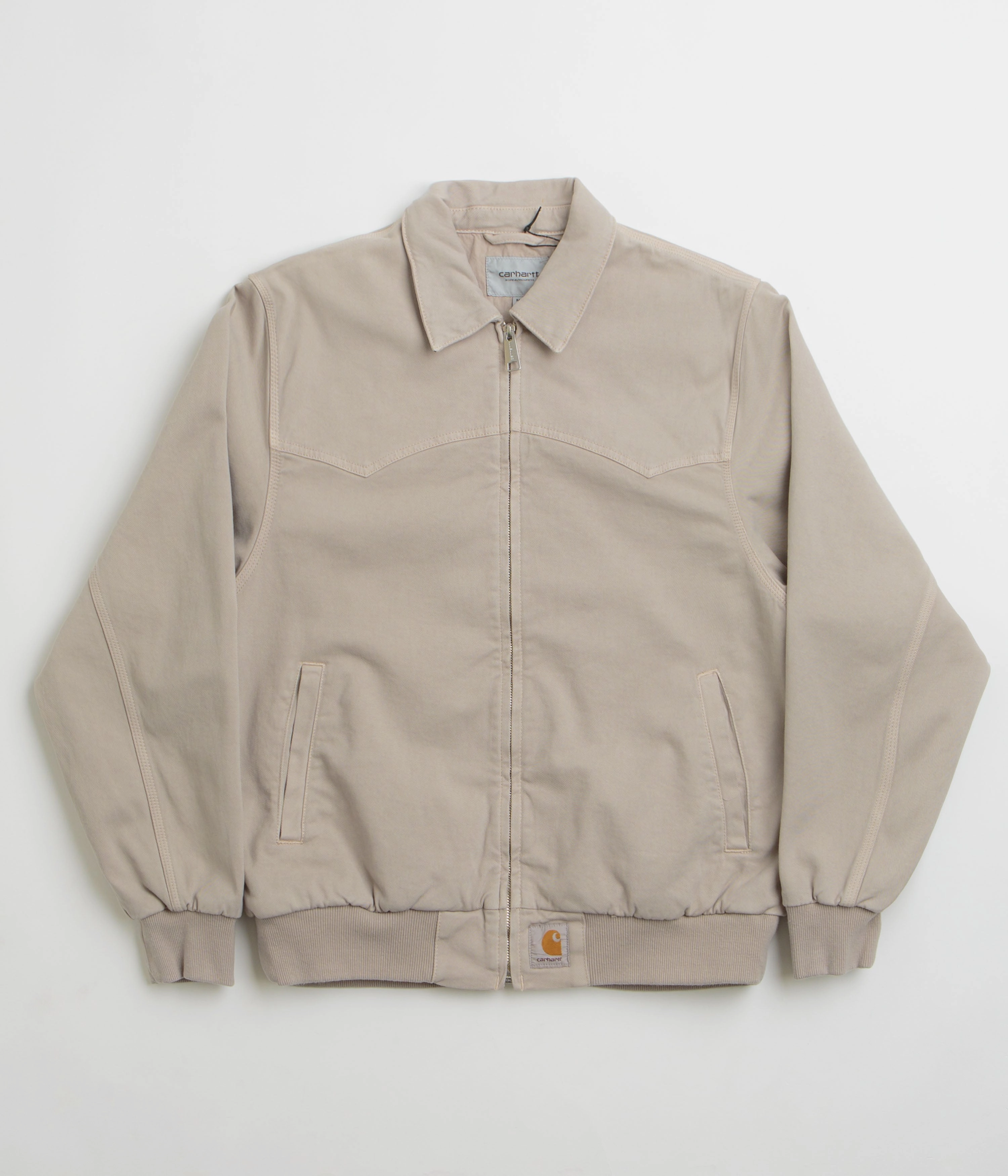 Non Irritating Lining Modular Layering System Carhartt OG Santa Fe Jacket - Dusky Beige