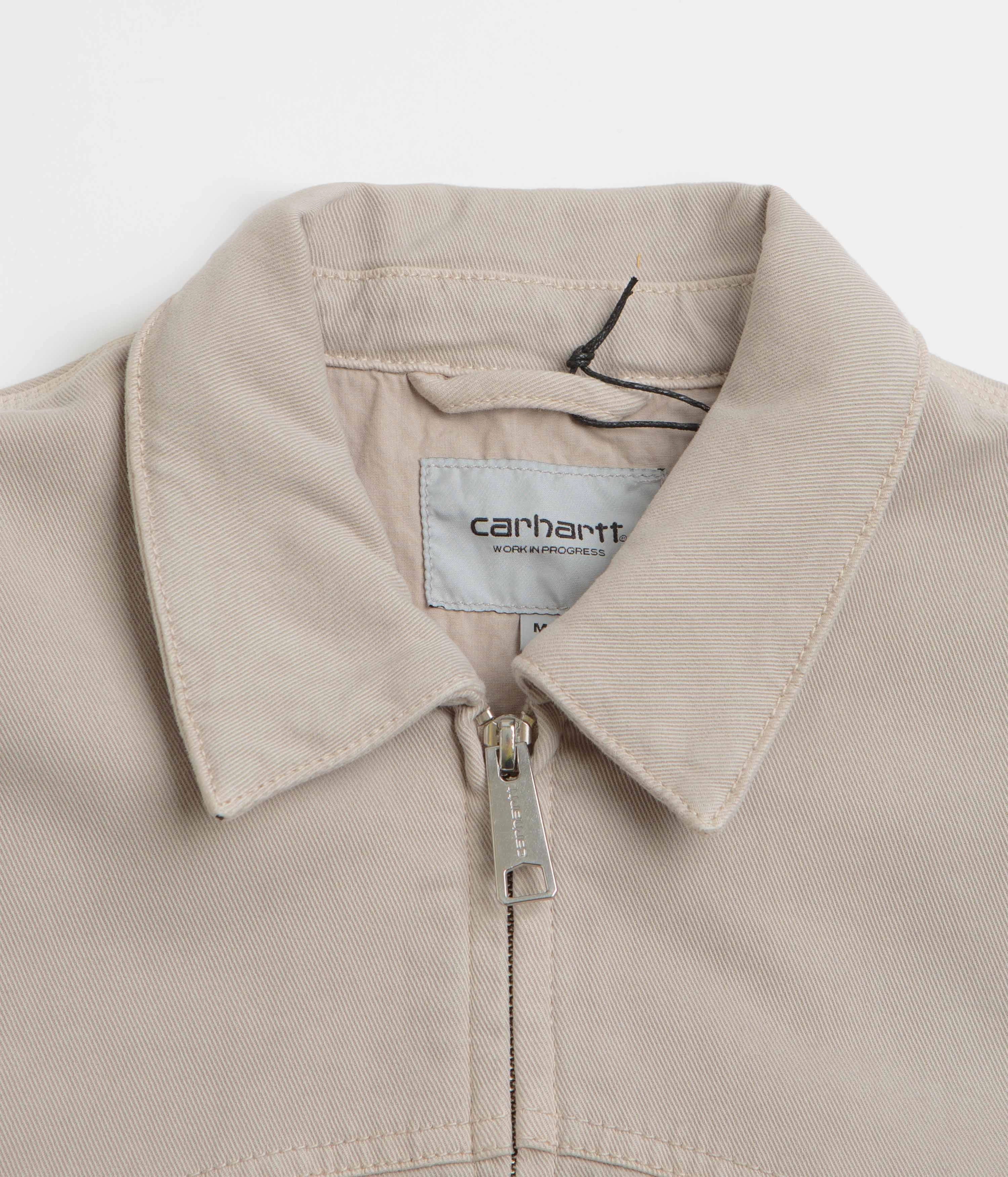 Carhartt OG Santa Fe Jacket - Dusky Beige Modular Attachment Points Reflective Safety Details