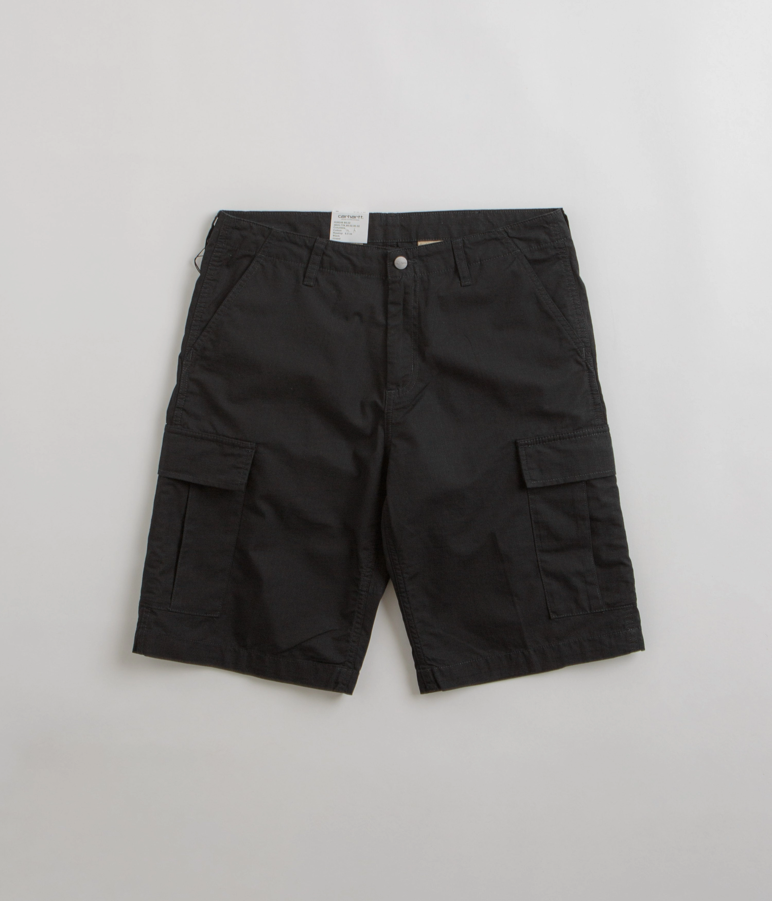 Carhartt Regular Cargo Shorts - Black All Purpose Utility Fit fishing outfit