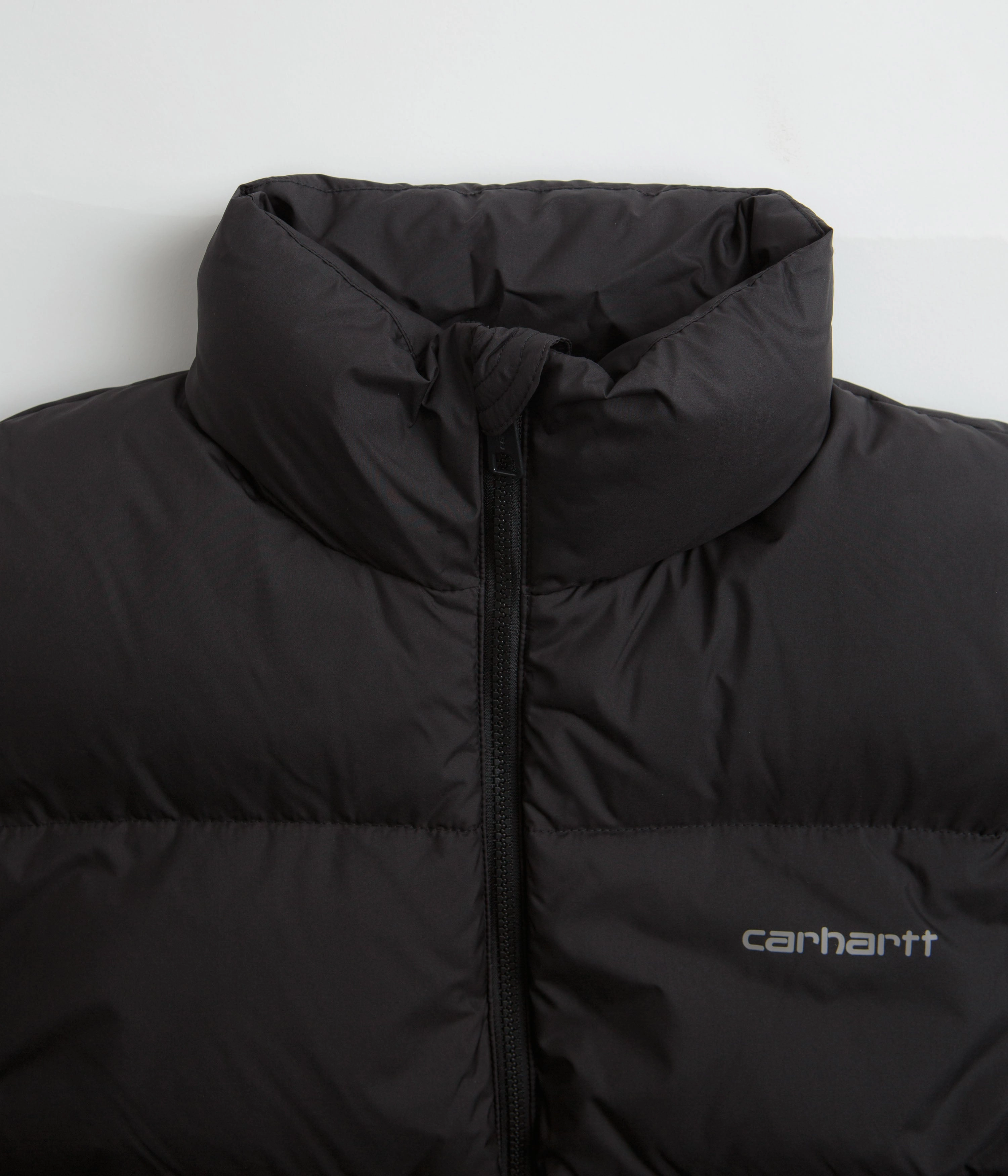 City Chill Style Sustainable Material Carhartt Springfield Jacket - Black / Blacksmith