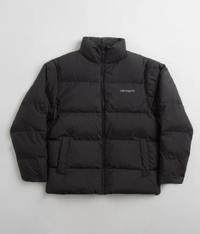 Carhartt Springfield Jacket - Black / Blacksmith Drop Tail Hem Compression Layer