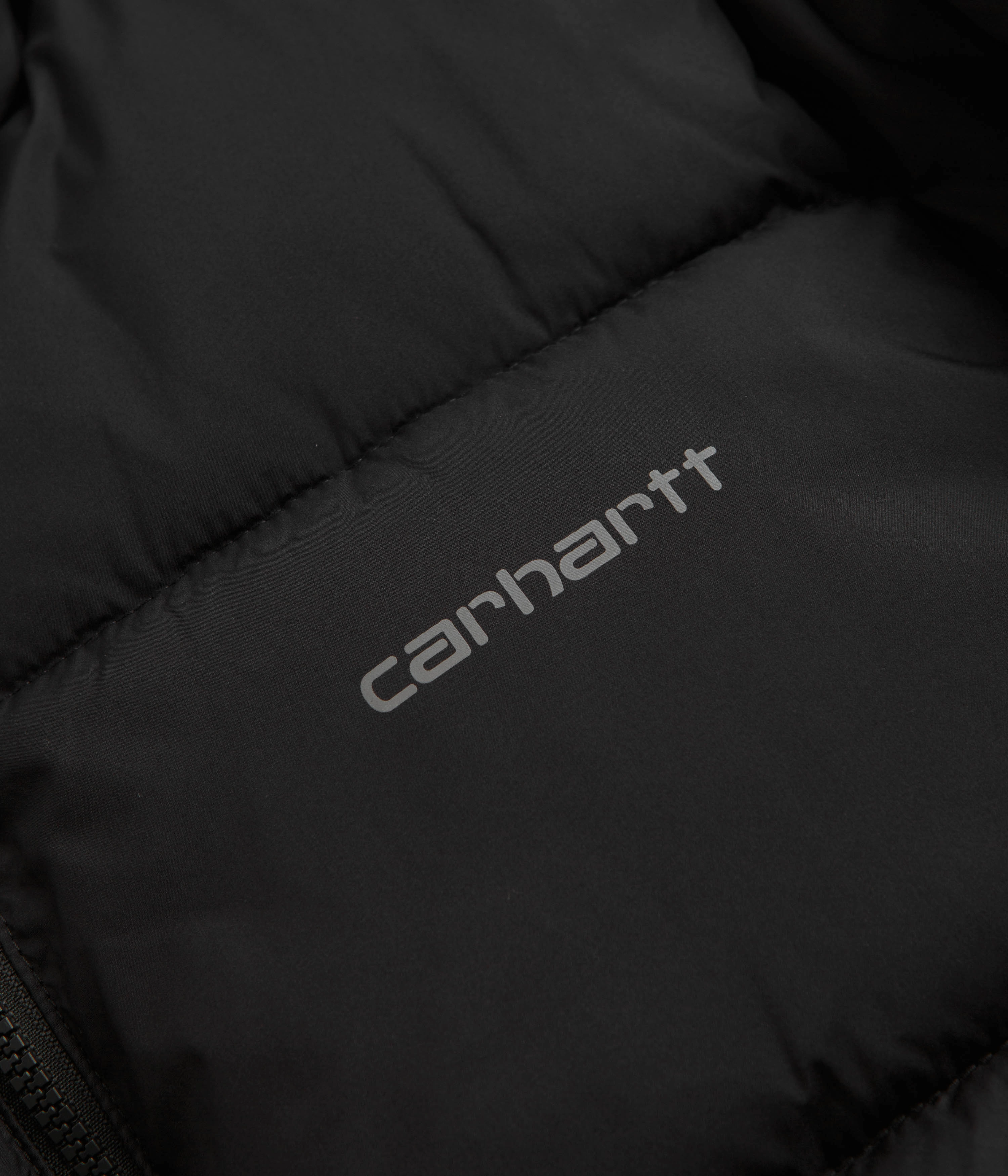 Carhartt Springfield Jacket - Black / Misty Grey Quick Pull Zipper