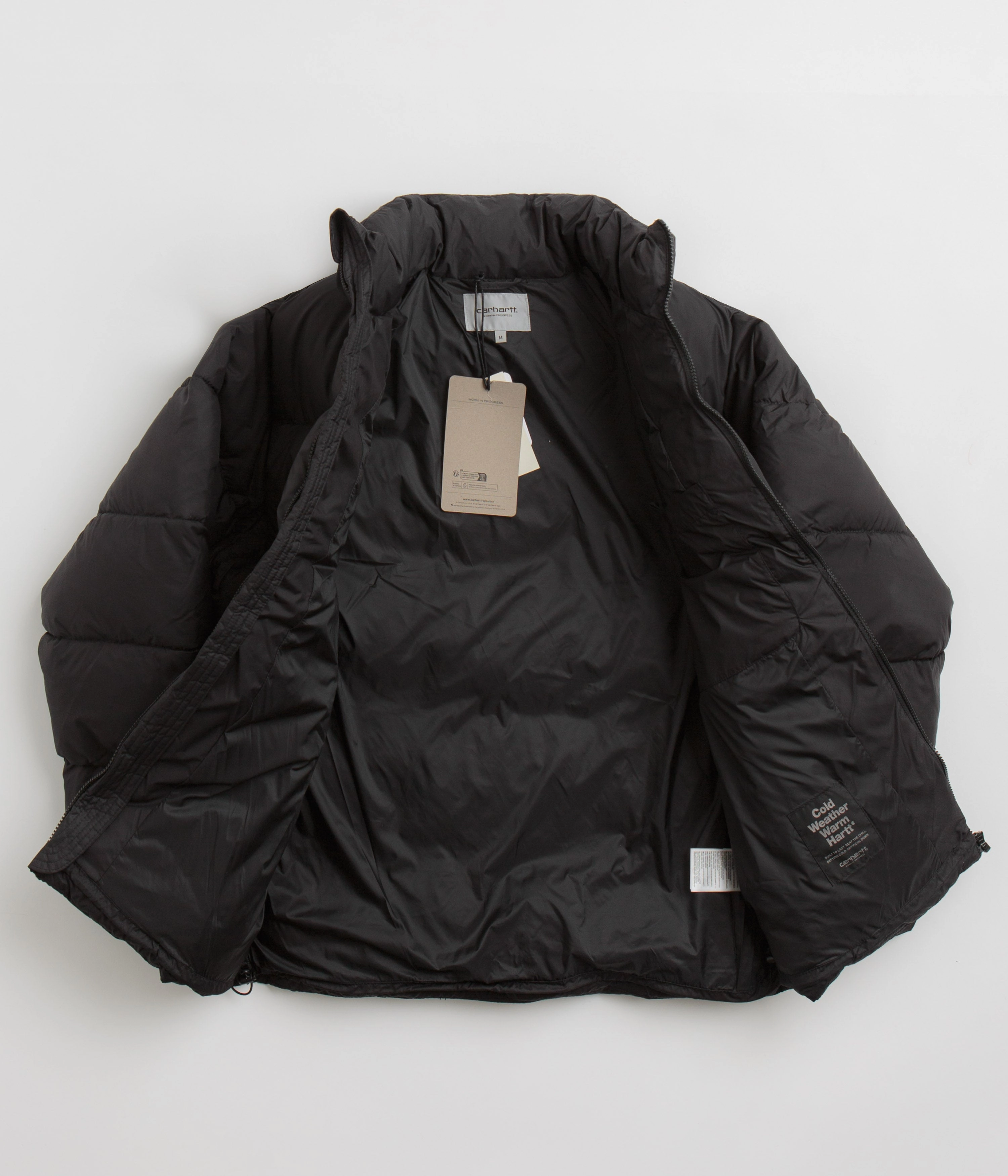Carhartt Springfield Jacket - Black / Misty Grey Odor Resistant Finish